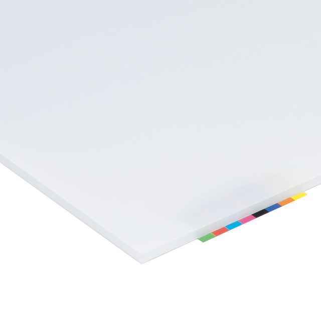 Vetro sintetico polistirene opalescente 100 cm x 200 cm, Sp 2.5 mm