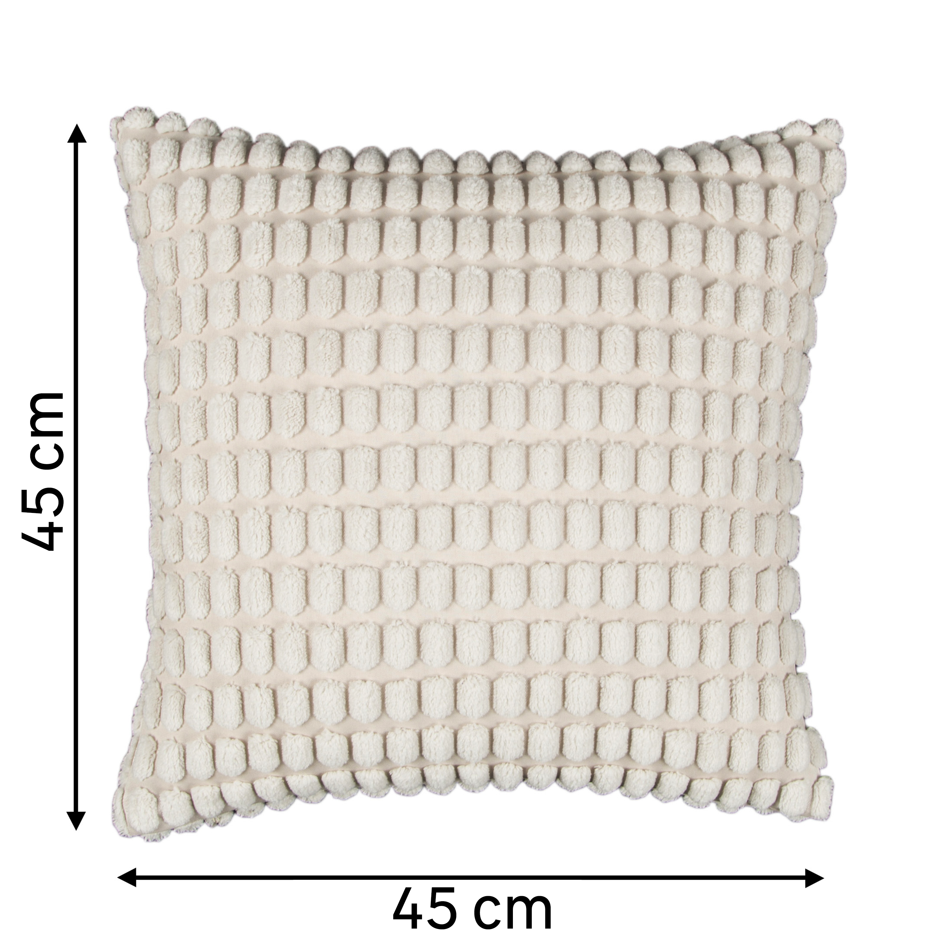 Poduszka Golfy trench beżowa 40 x 40 cm Inspire - 15