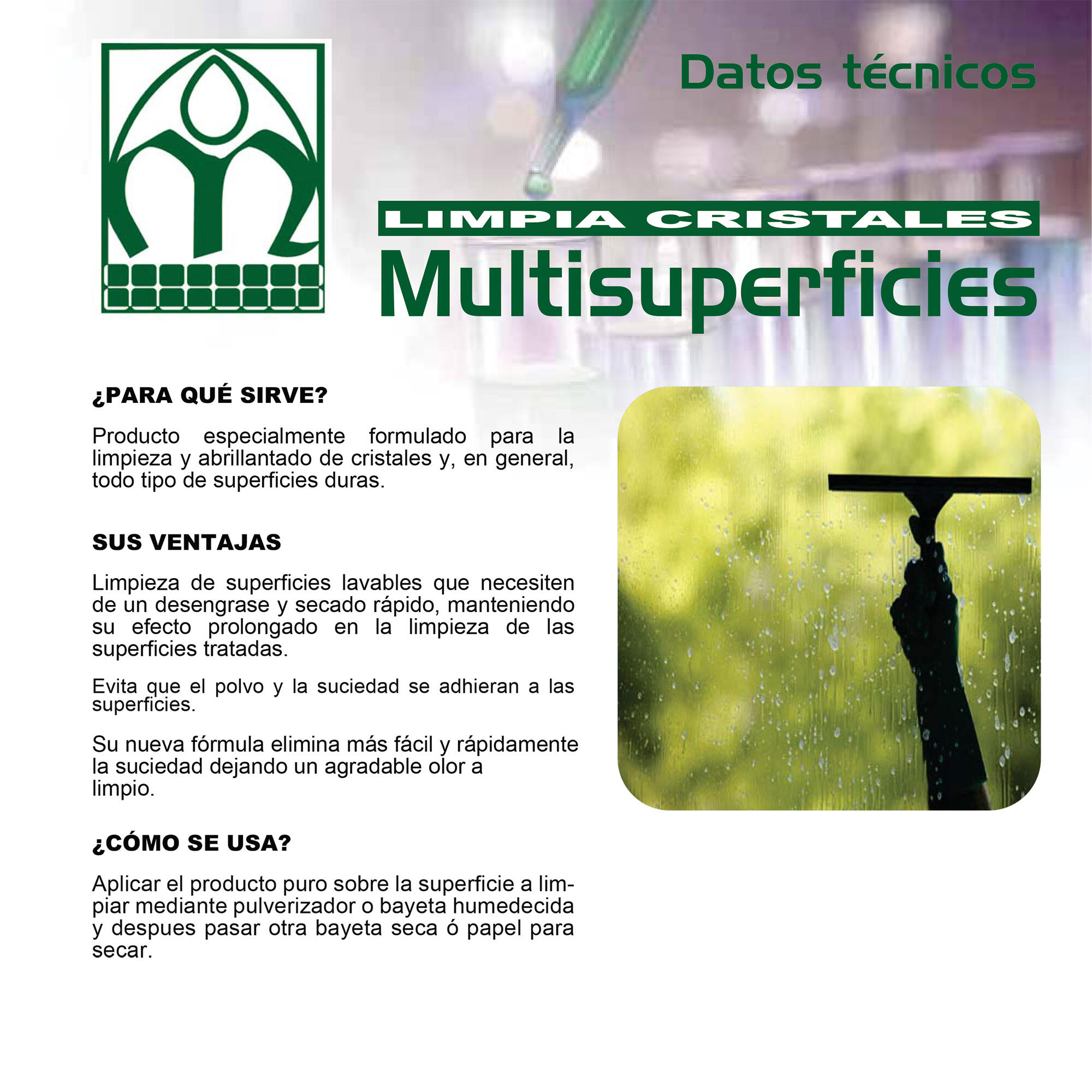 Limpiacristales multisuperficies MONESTIR 750ml - 5
