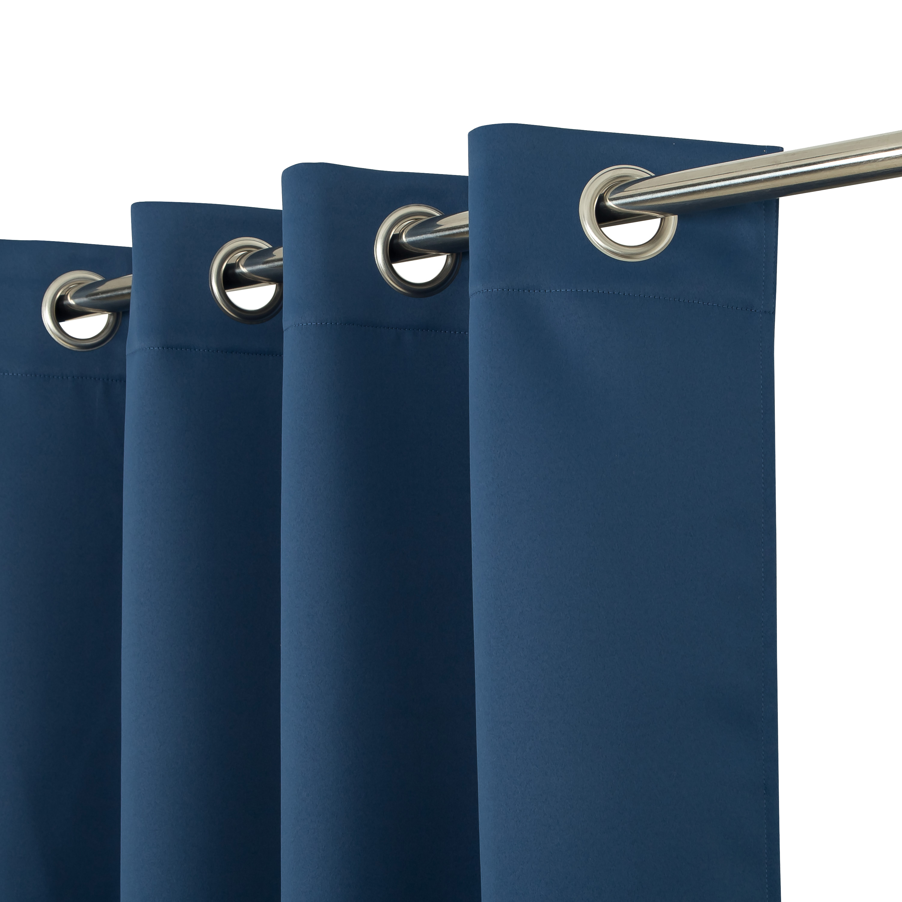 Cortinado ilhós Arel 140x280cm denim Inspire - 5