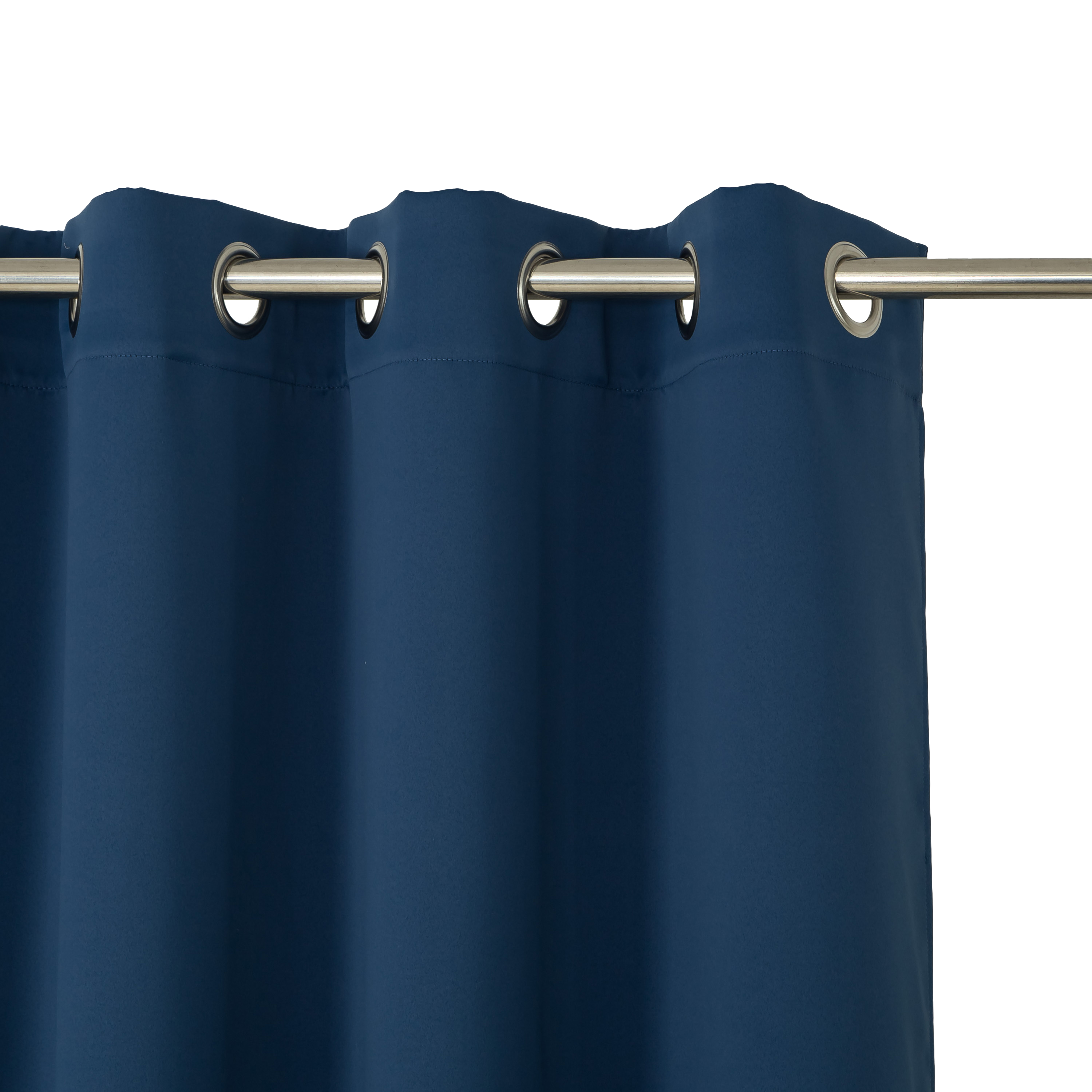 Cortinado ilhós Arel 140x280cm denim Inspire - 4