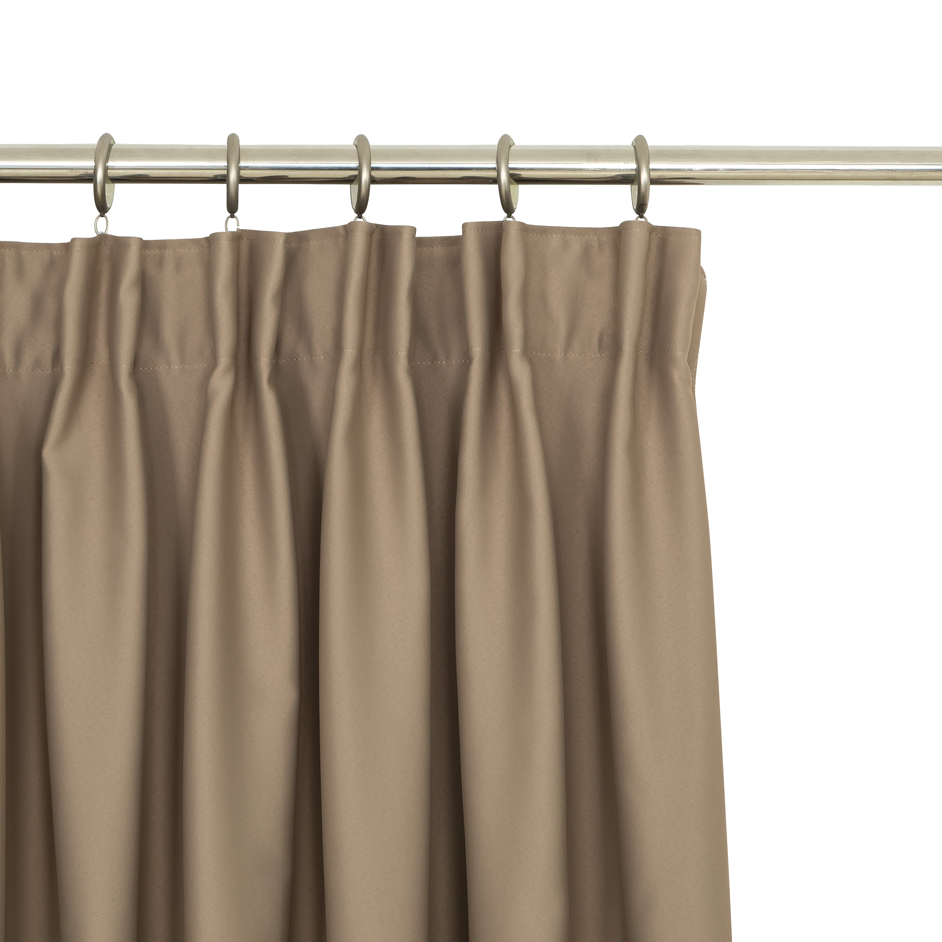 Cortinado fita e/ou presilha Arel 200x280cm trench Inspire - 14