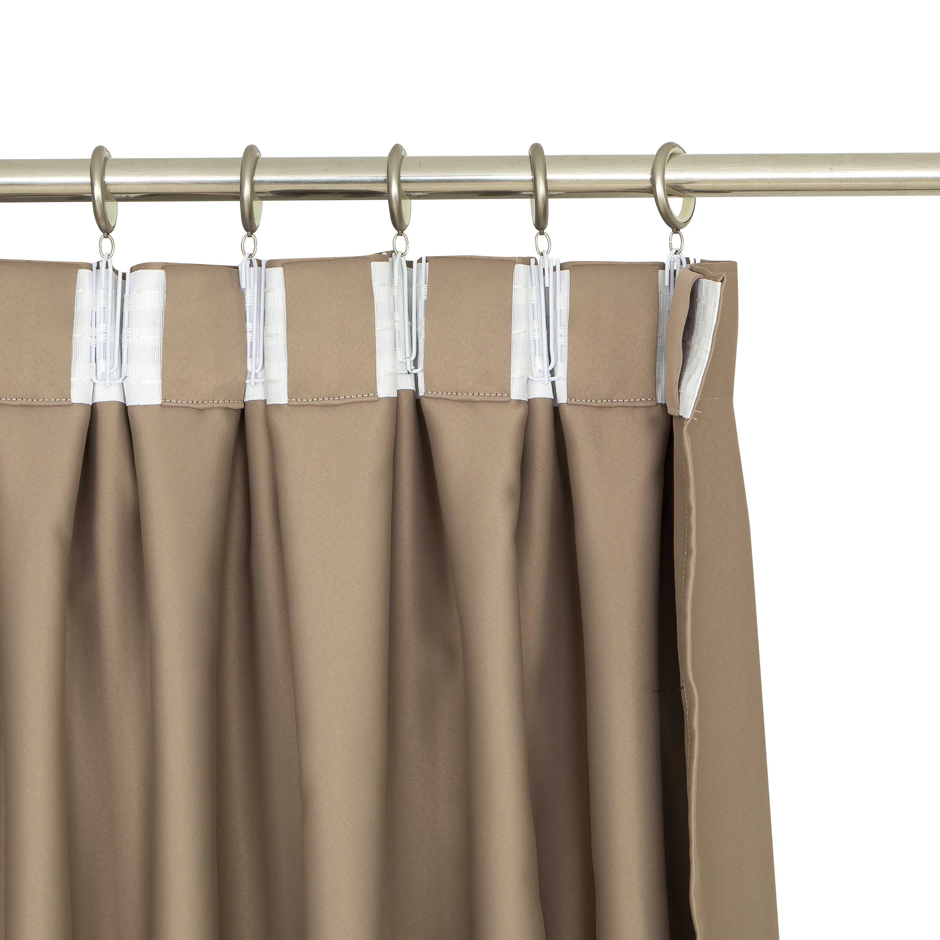 Cortinado fita e/ou presilha Arel 200x280cm trench Inspire - 12