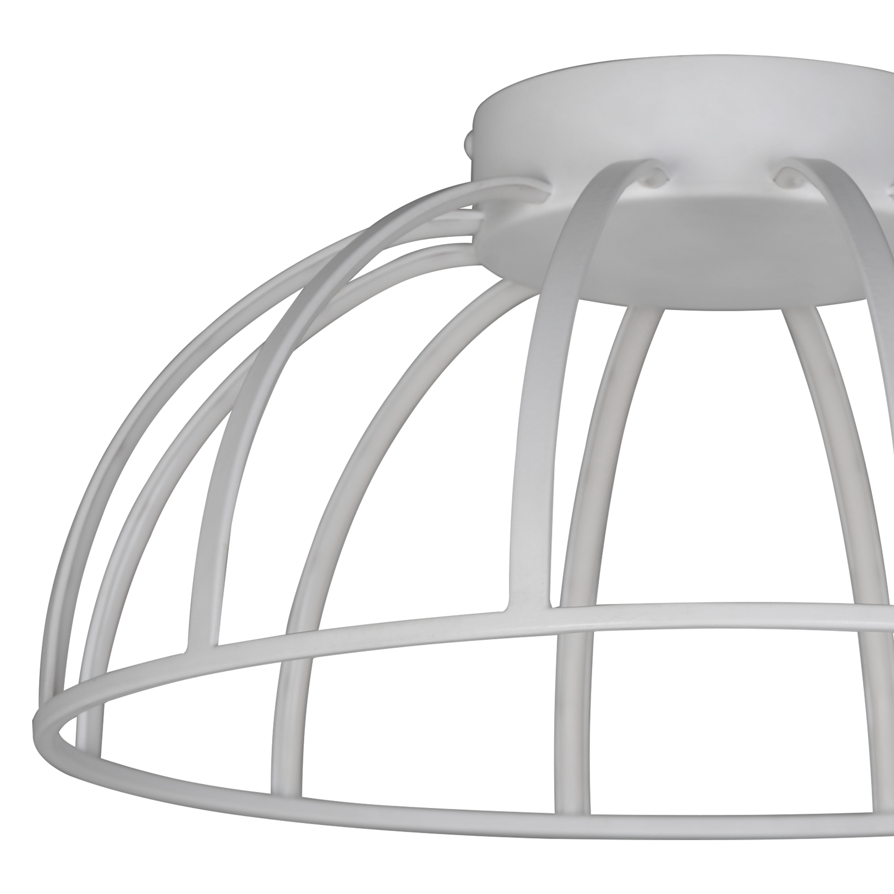 Plafonnier LED Nilda, acier blanc, variation de lumière, D.38cm - 9