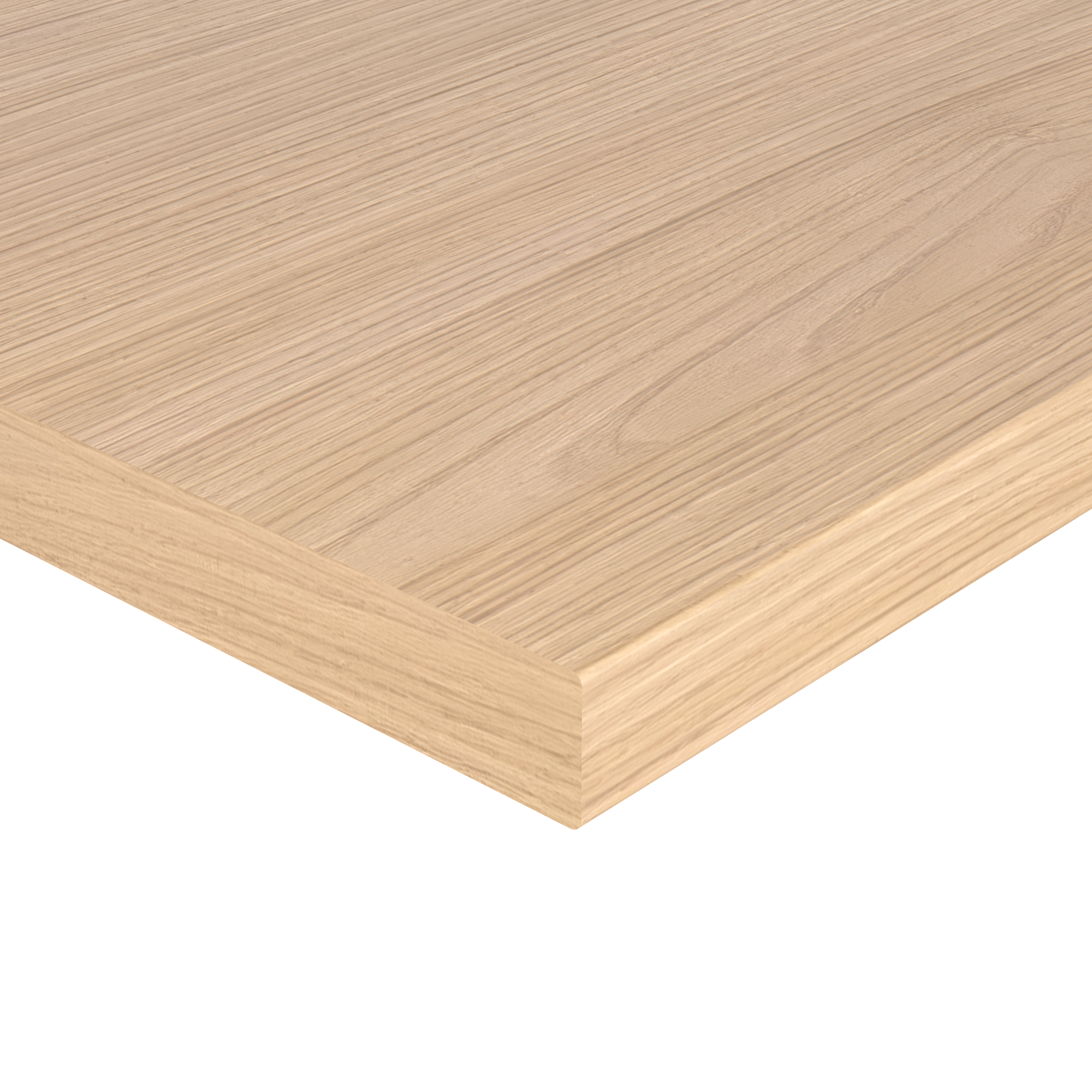 Top per lavabo Remix SENSEA L 118 x H 3.8 x P 50 cm rovere naturale truciolare, legno effetto naturale - 2