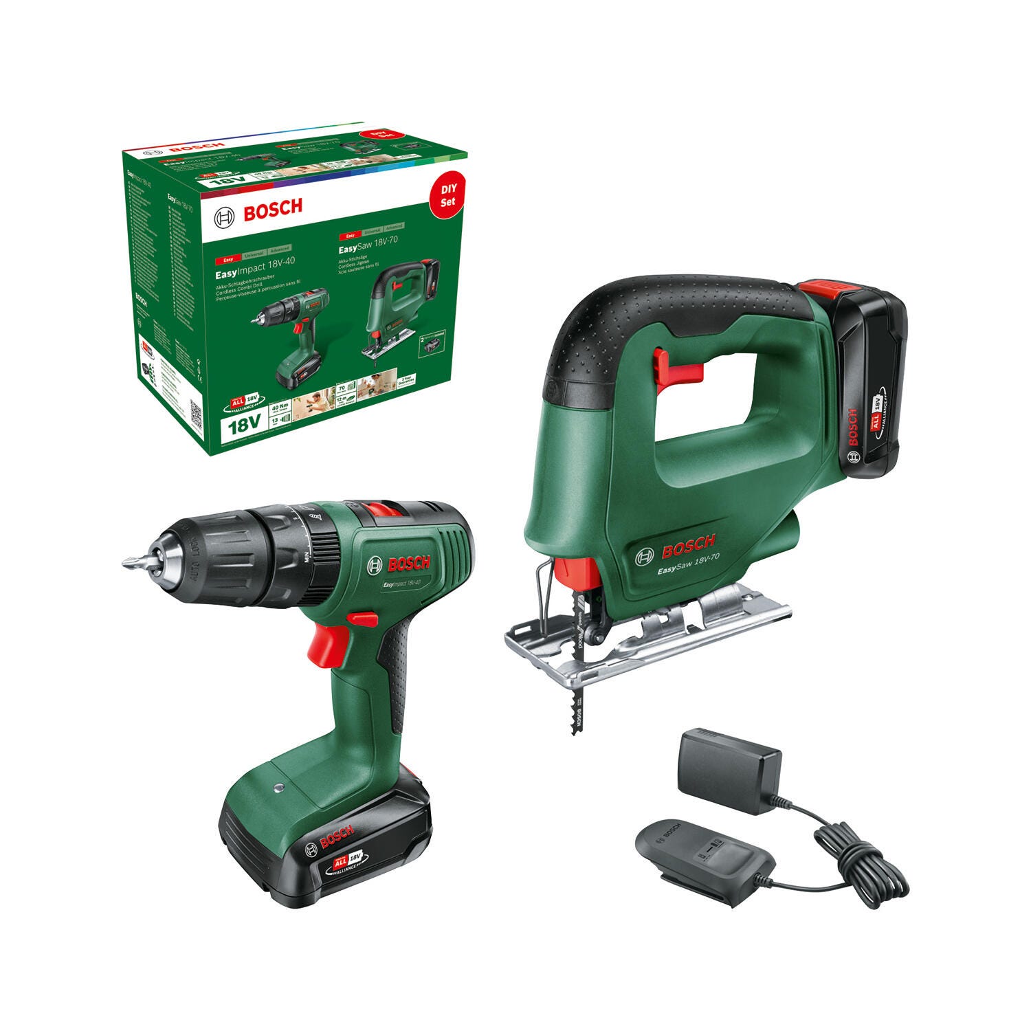 RIDGID Kit Combiné Sans Fil Lithium-ion 18 V 4 Outils Avec 2 Piles 2 0 Ah Chargeur 18 V Et Sac De L Entrepreneur RIDGID Kit Combiné Sans Fil Lithium-ion 18 V 4 Outils Avec 2 Piles 2 0 Ah Chargeur 18 V Et Sac De L Entrepreneur