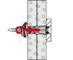 6 chevilles à visser FISCHER Duopower, Ø6 x L.30mm - 7