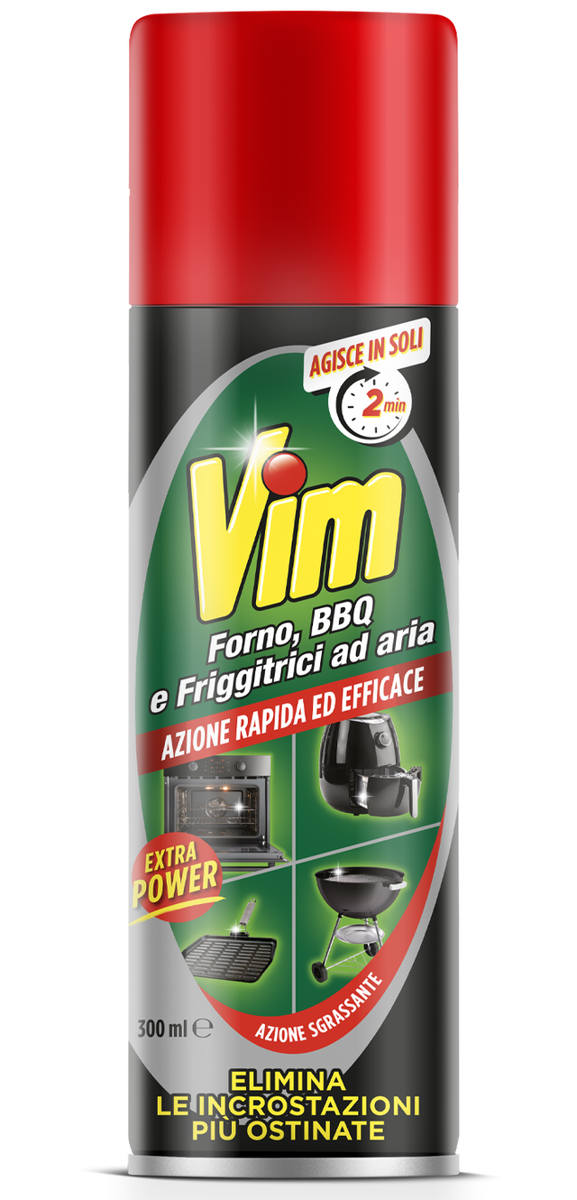 Detergente VIM per Forno, Bbq e Friggitrici ad aria liquido 0.3 L