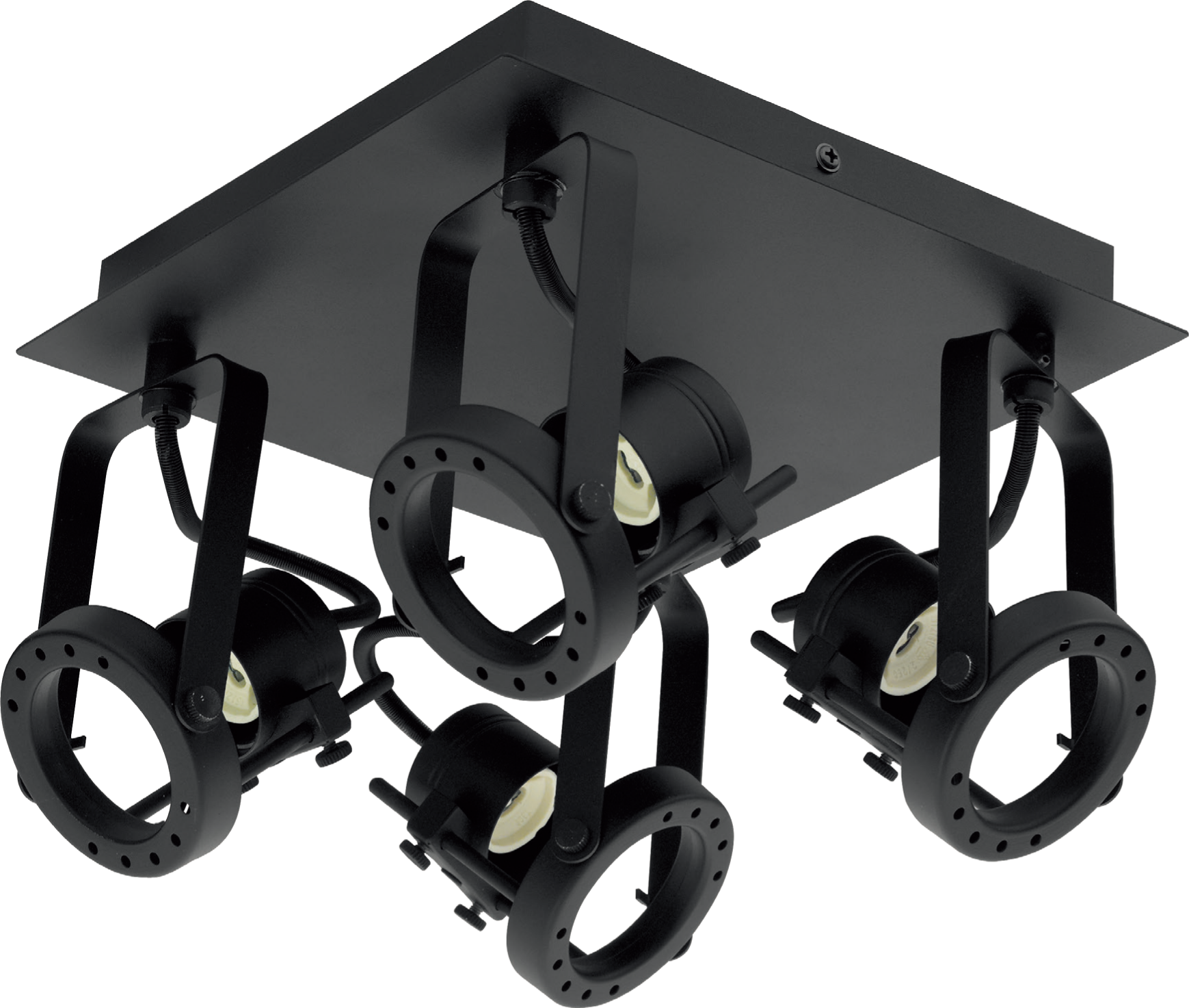 Plafon TECHNIC czarny GU10 INSPIRE - 7