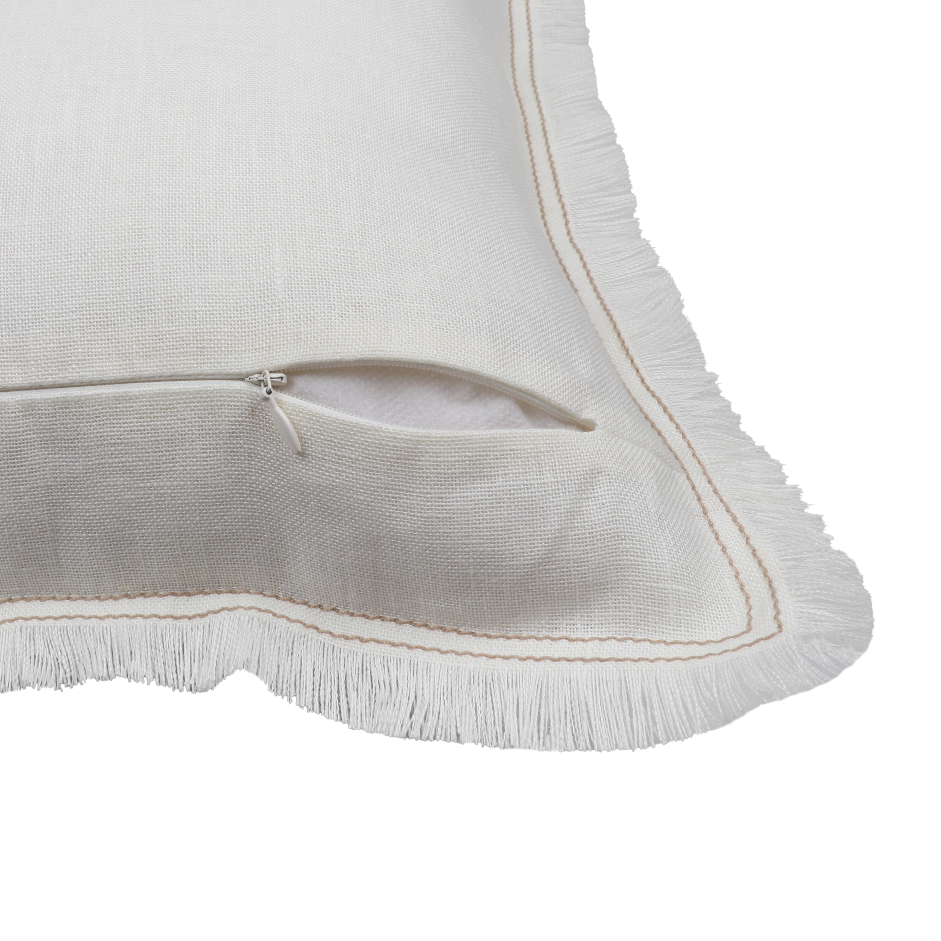 Fronha de almofada Lenaya 45x45cm branco Inspire - 5