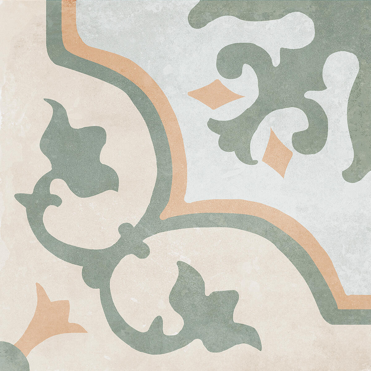 Piastrella da pavimento e rivestimento interno 20 x 20 cm Sp. 7.4 mm Jumbo in gres naturale multicolore opaco traffico intenso (pei 4/5) R10 1.52 mq - 9