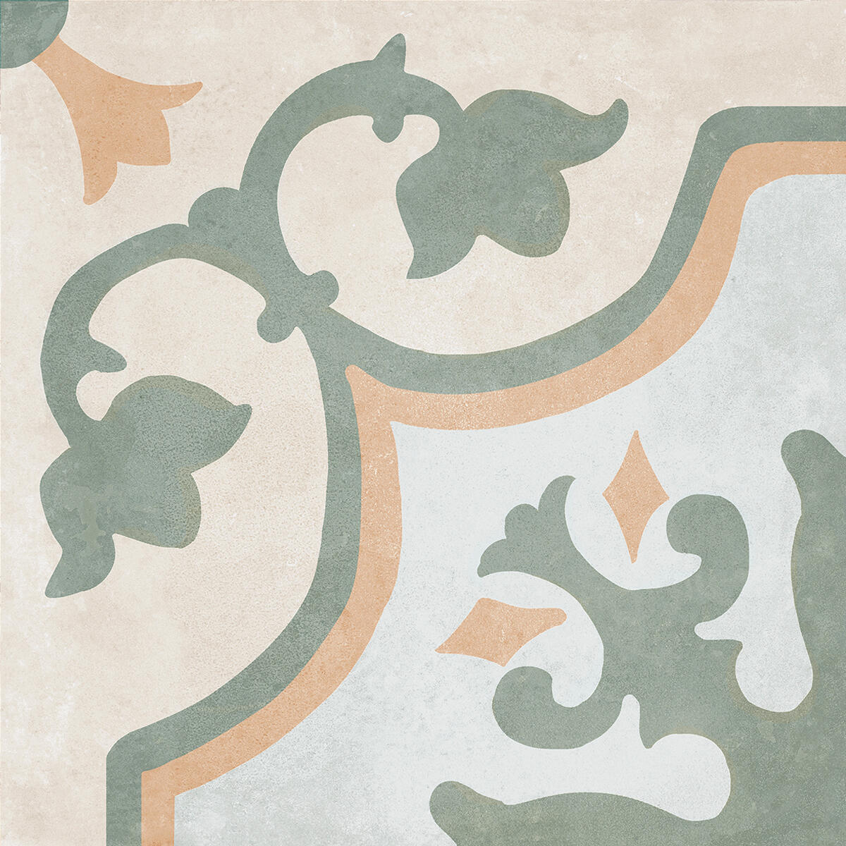 Piastrella da pavimento e rivestimento interno 20 x 20 cm Sp. 7.4 mm Jumbo in gres naturale multicolore opaco traffico intenso (pei 4/5) R10 1.52 mq - 7