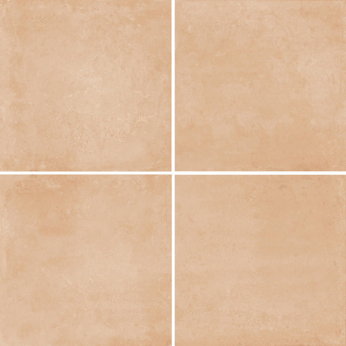 Piastrella da pavimento e rivestimento interno 20 x 20 cm Sp. 7.4 mm Jumbo in gres naturale pesca opaco traffico intenso (pei 4/5) R10 1.52 mq - 9