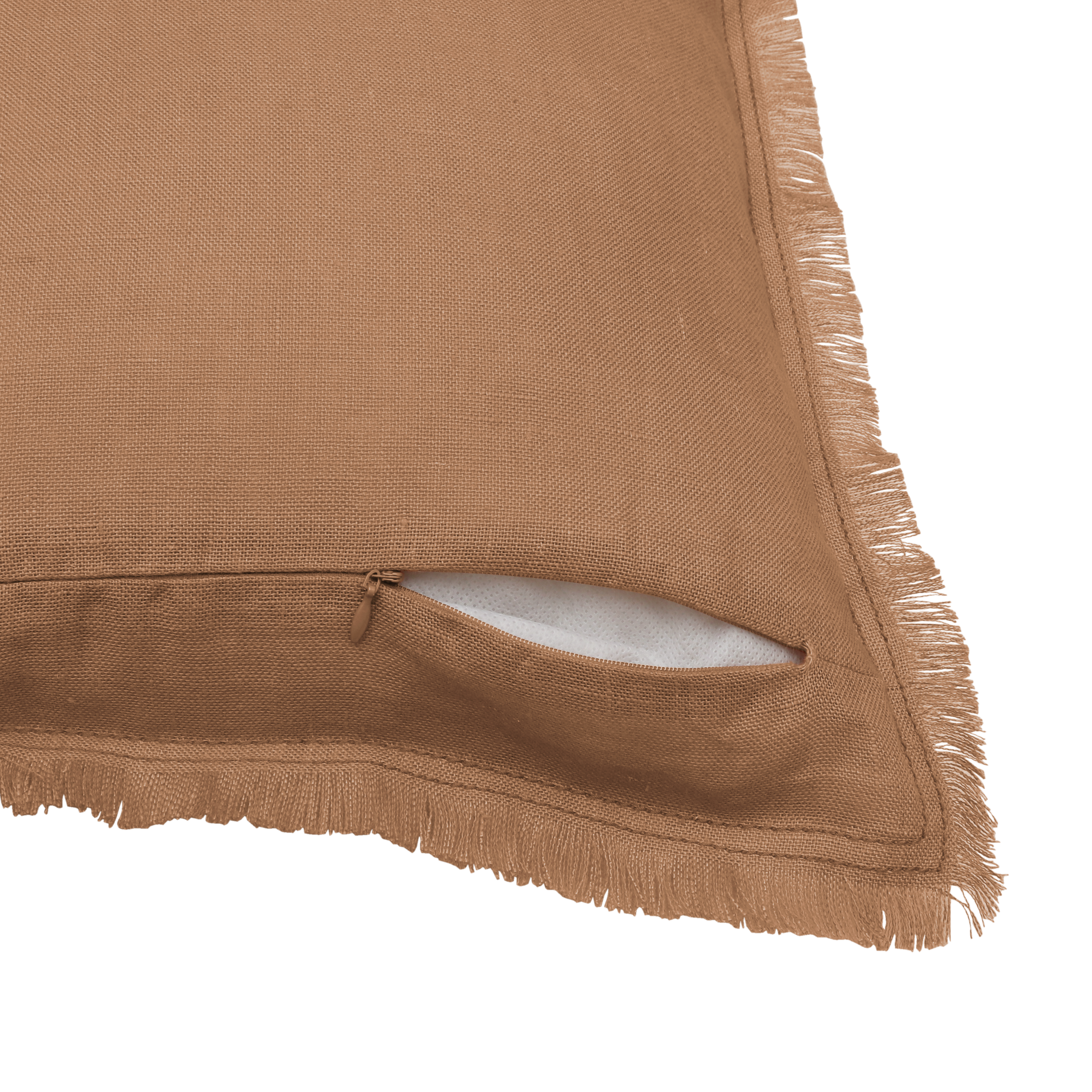 Fronha de almofada Lenaya 45x45cm cotta Inspire - 5