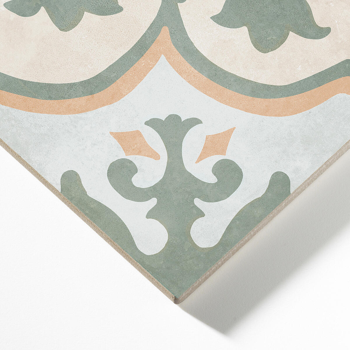 Piastrella da pavimento e rivestimento interno 20 x 20 cm Sp. 7.4 mm Jumbo in gres naturale multicolore opaco traffico intenso (pei 4/5) R10 1.52 mq - 11