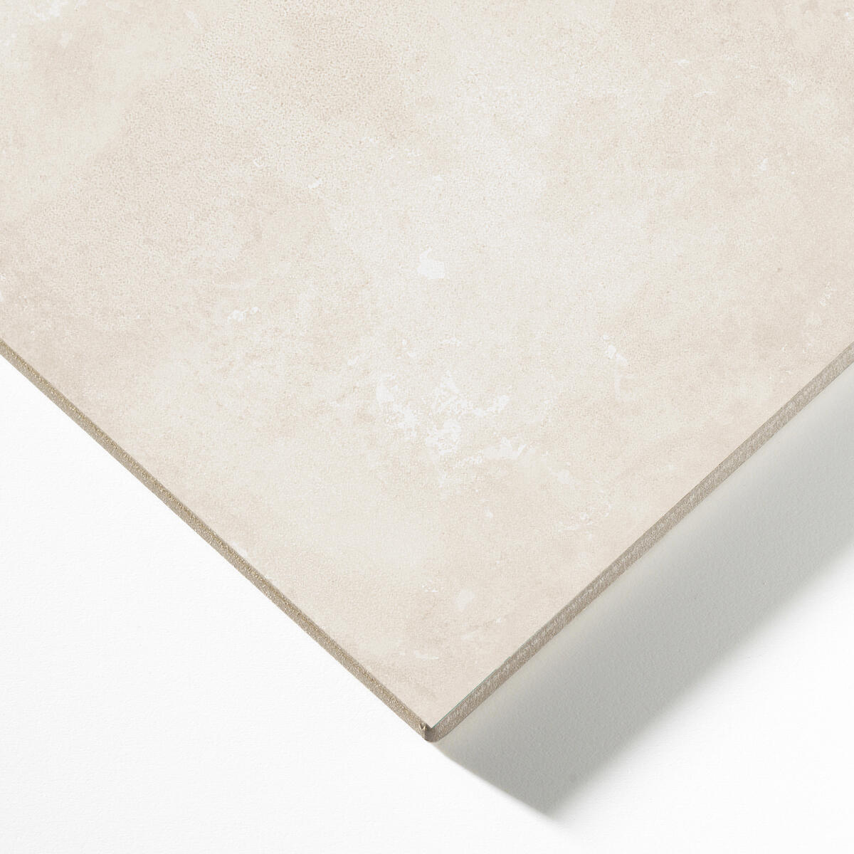 Piastrella da pavimento e rivestimento interno 20 x 20 cm Sp. 7.4 mm Jumbo in gres naturale bianco caldo opaco traffico intenso (pei 4/5) R10 1.52 mq - 12