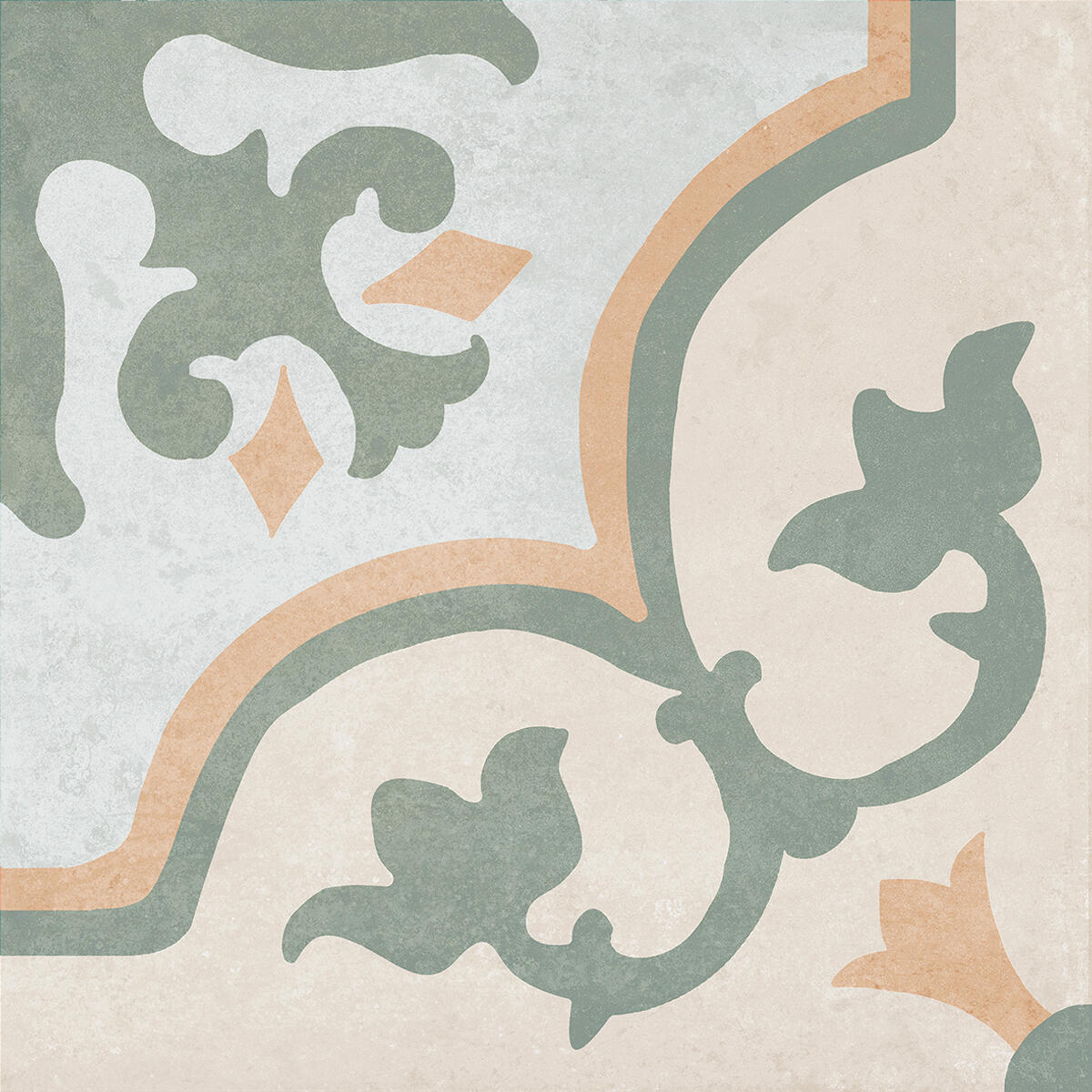 Piastrella da pavimento e rivestimento interno 20 x 20 cm Sp. 7.4 mm Jumbo in gres naturale multicolore opaco traffico intenso (pei 4/5) R10 1.52 mq - 6