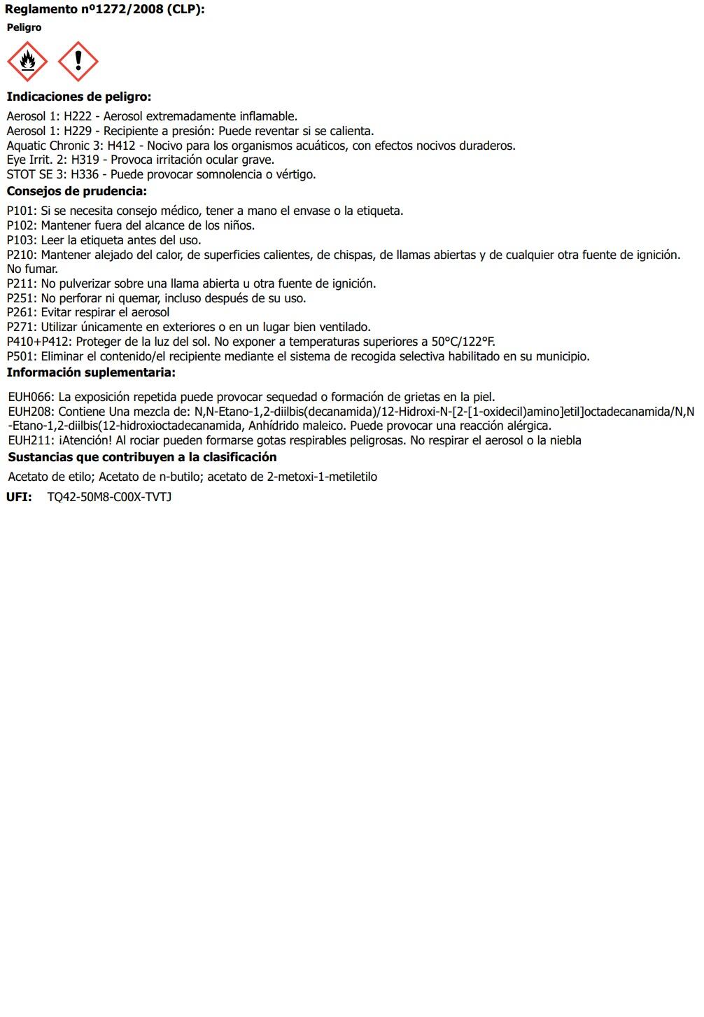Spray WEPRO MTN 400ml oro brillante - 4