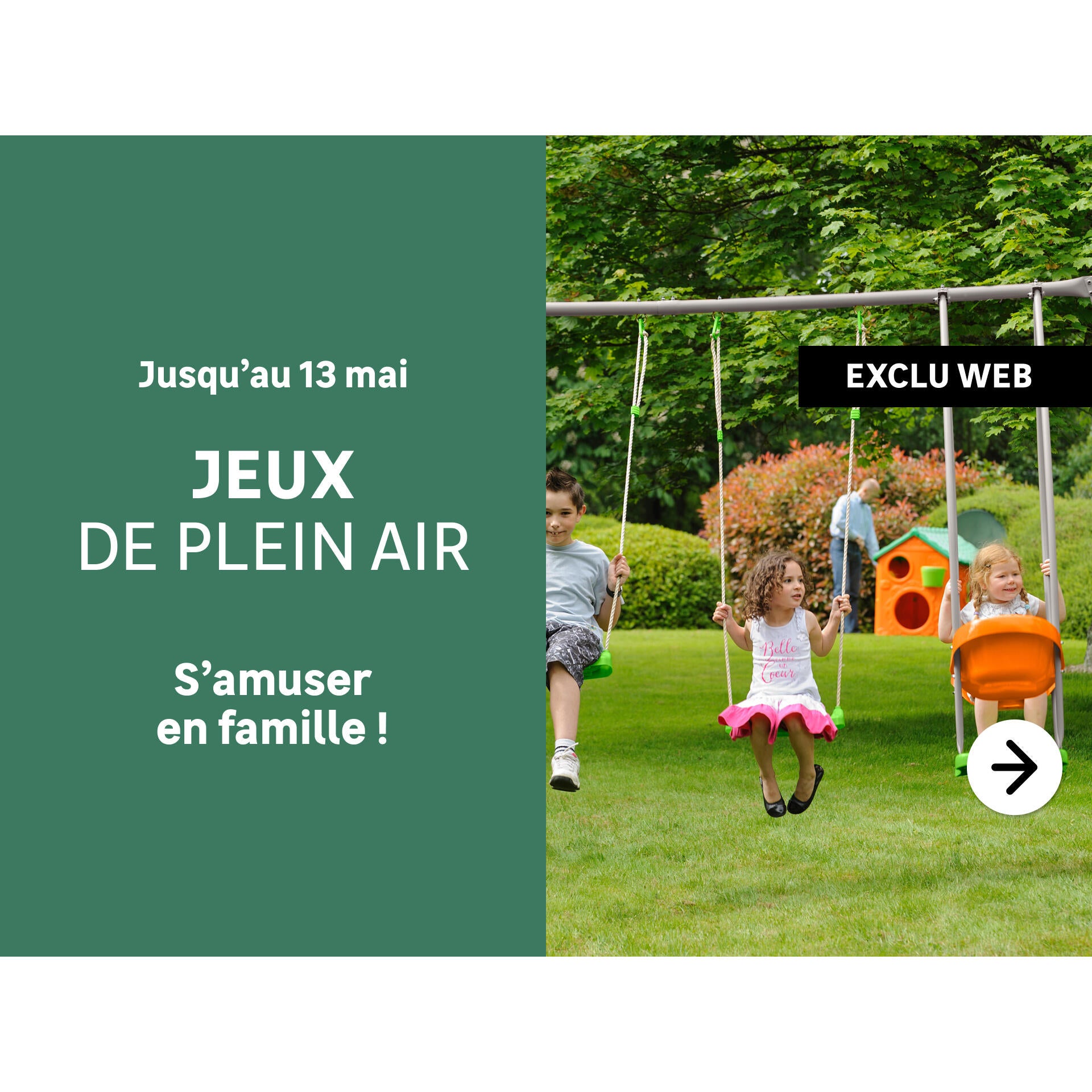 Maison de jeu d'été PARADISO TOYS - Vert/Gris/Bleu - Enfant - 102x90x109cm - Jeux - Jouets Maison de jeu d'été PARADISO TOYS - Vert/Gris/Bleu - Enfant - 102x90x109cm - Jeux - Jouets