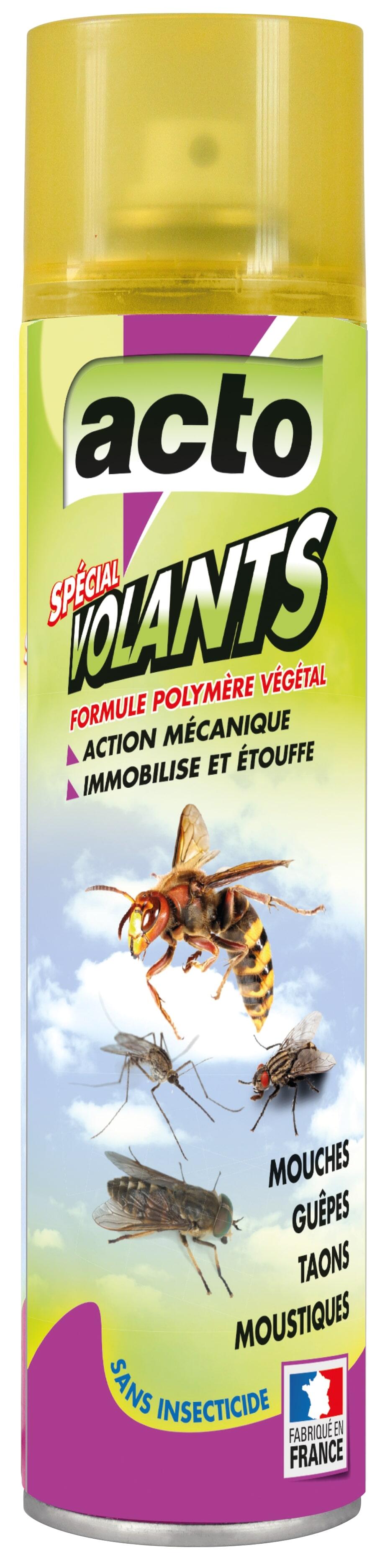 AÉROSOL SPÉCIAL VOLANTS AU POLYMERE VEGETAL - SANS PESTICIDES ! - 3