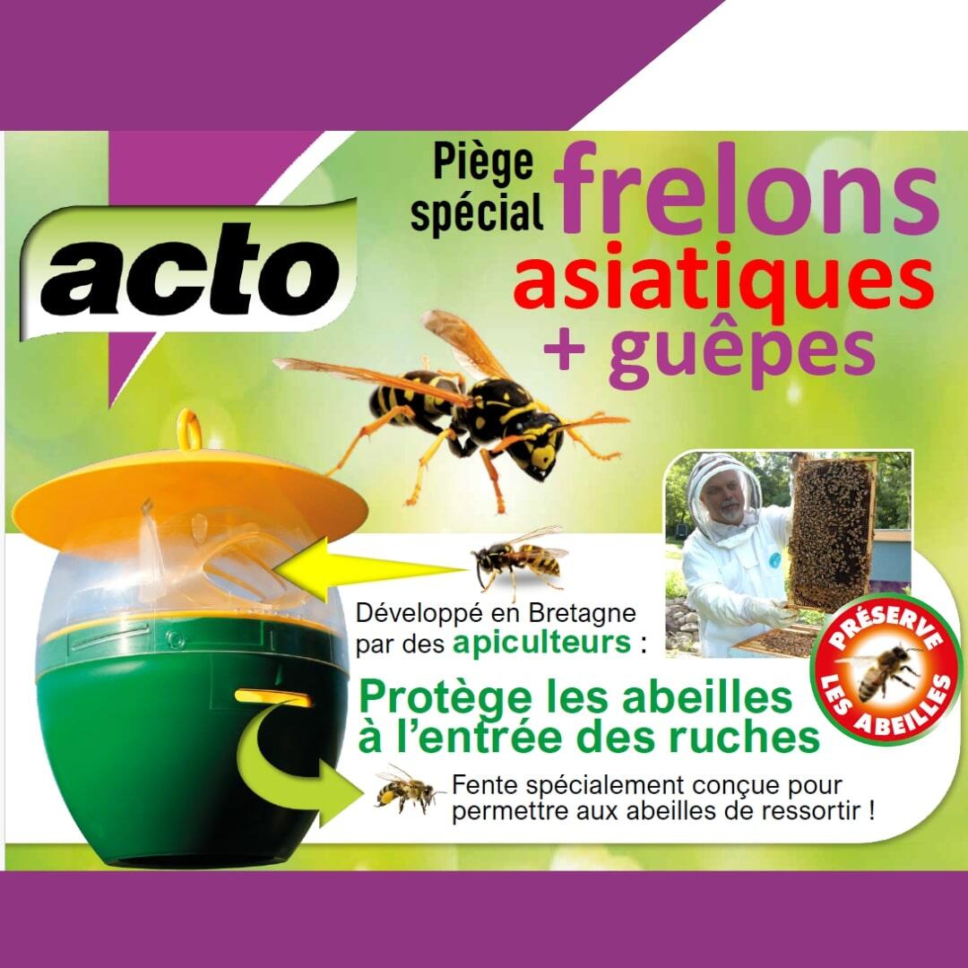 PIÈGE FRELONS & FRELONS ASIATIQUES - PRESERVE LES ABEILLES - 5