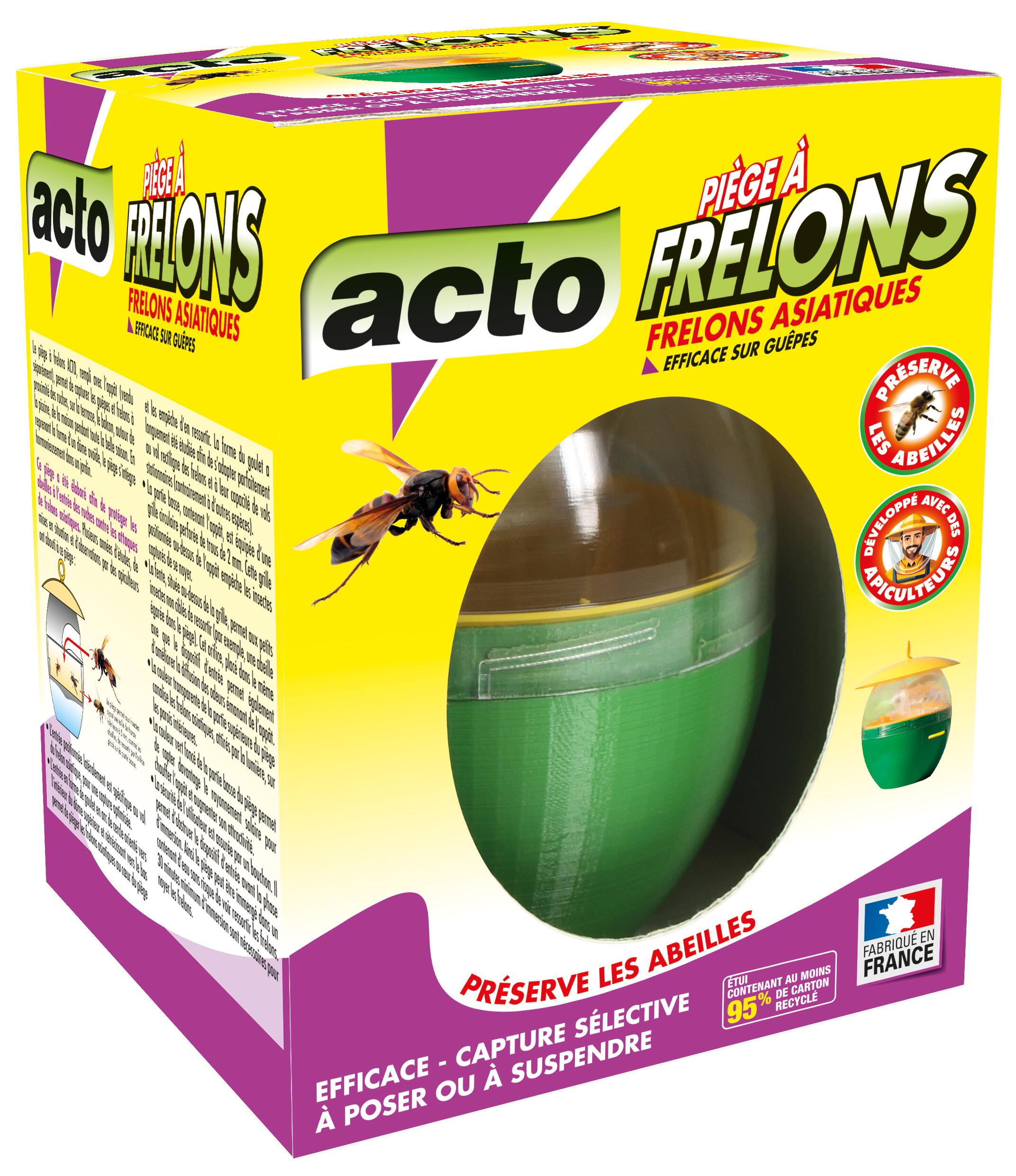 PIÈGE FRELONS & FRELONS ASIATIQUES - PRESERVE LES ABEILLES - 7