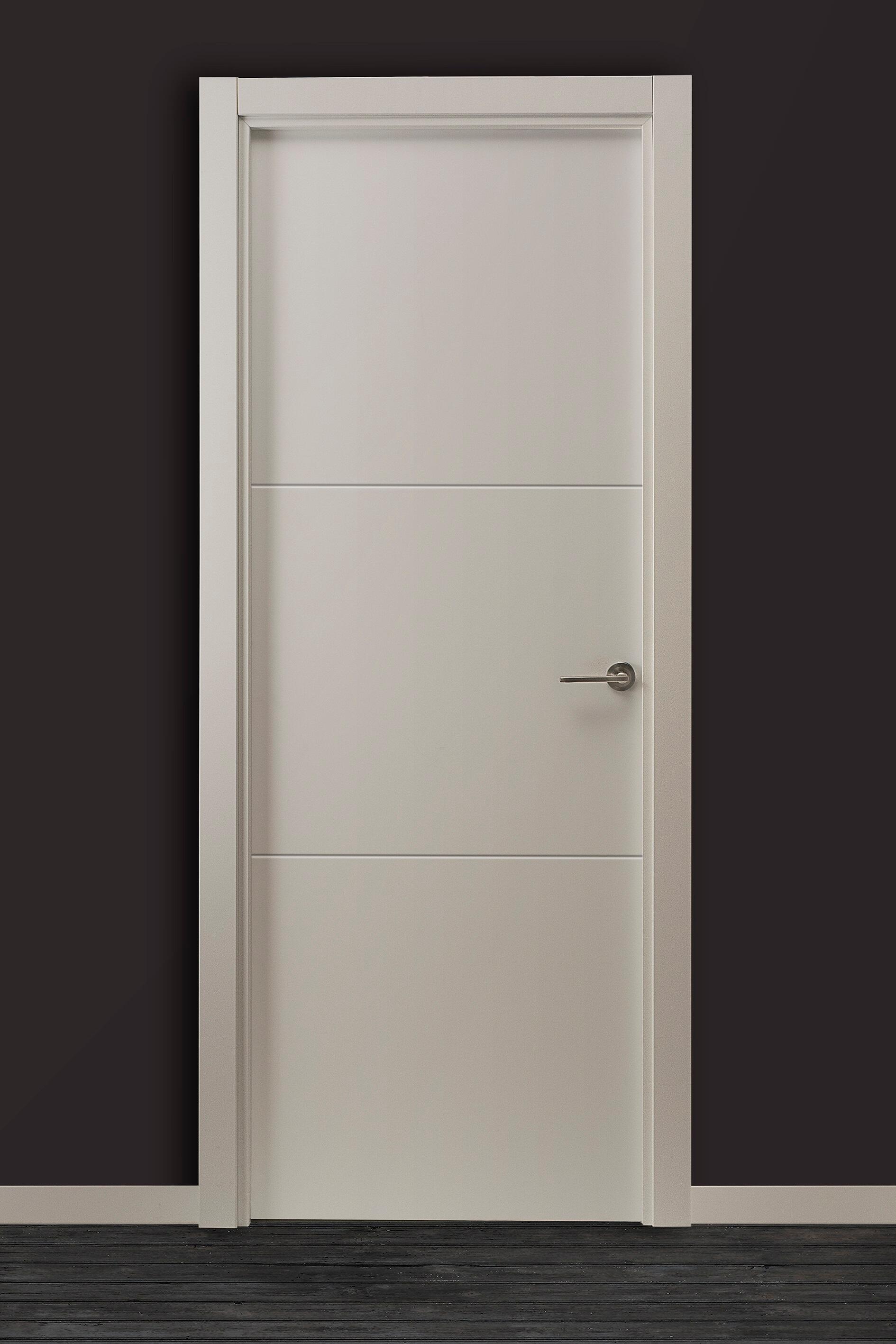 Pack puerta interior maciza SLIM 72,5 cm IZQUIERDA  - 2