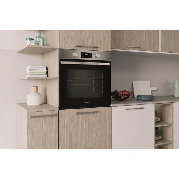 Four encastrable pyrolyse inox 71 L - IO278PX INDESIT - 3