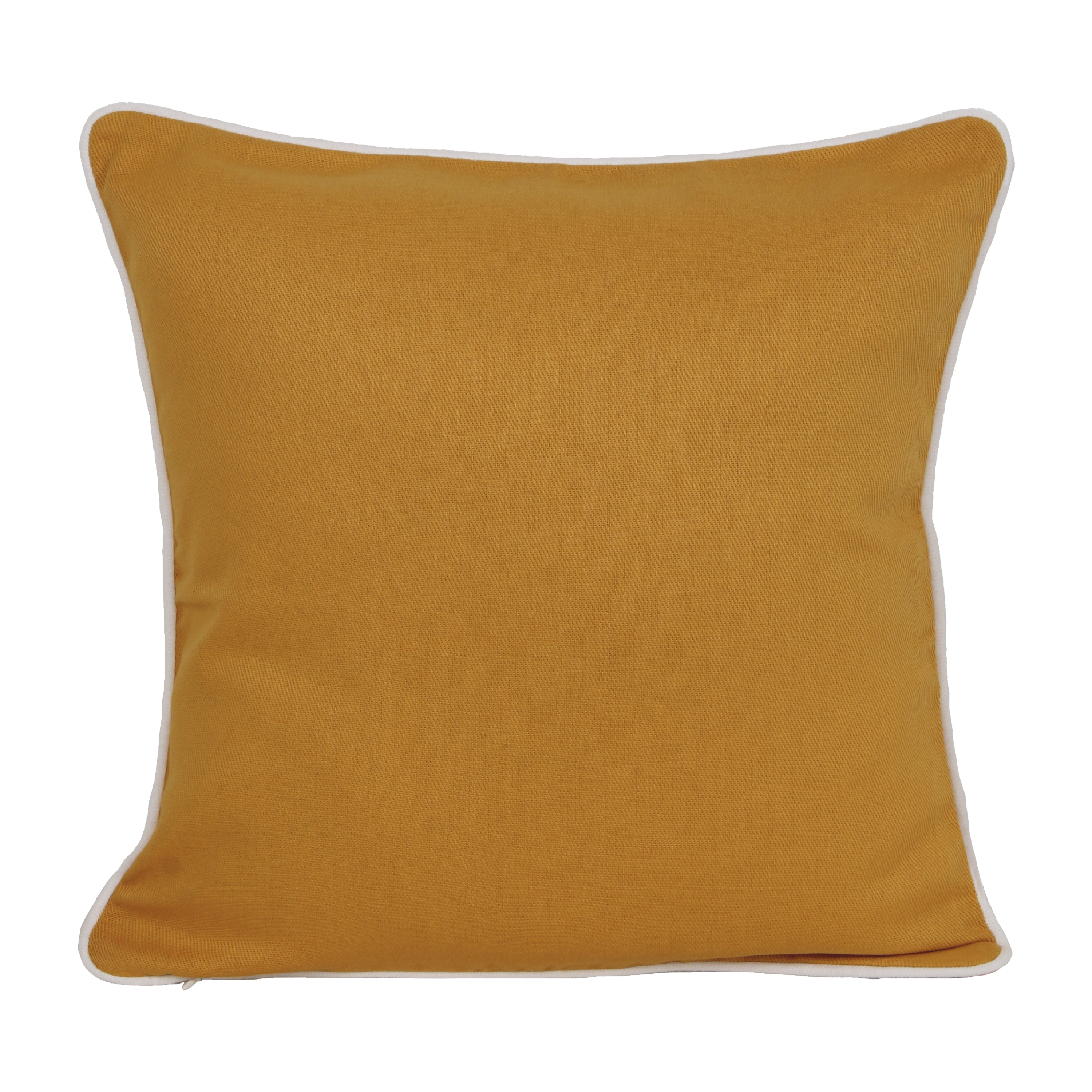 Housse de coussin Kalpe, jaune / doré, 45 x 45 cm, INSPIRE - 8