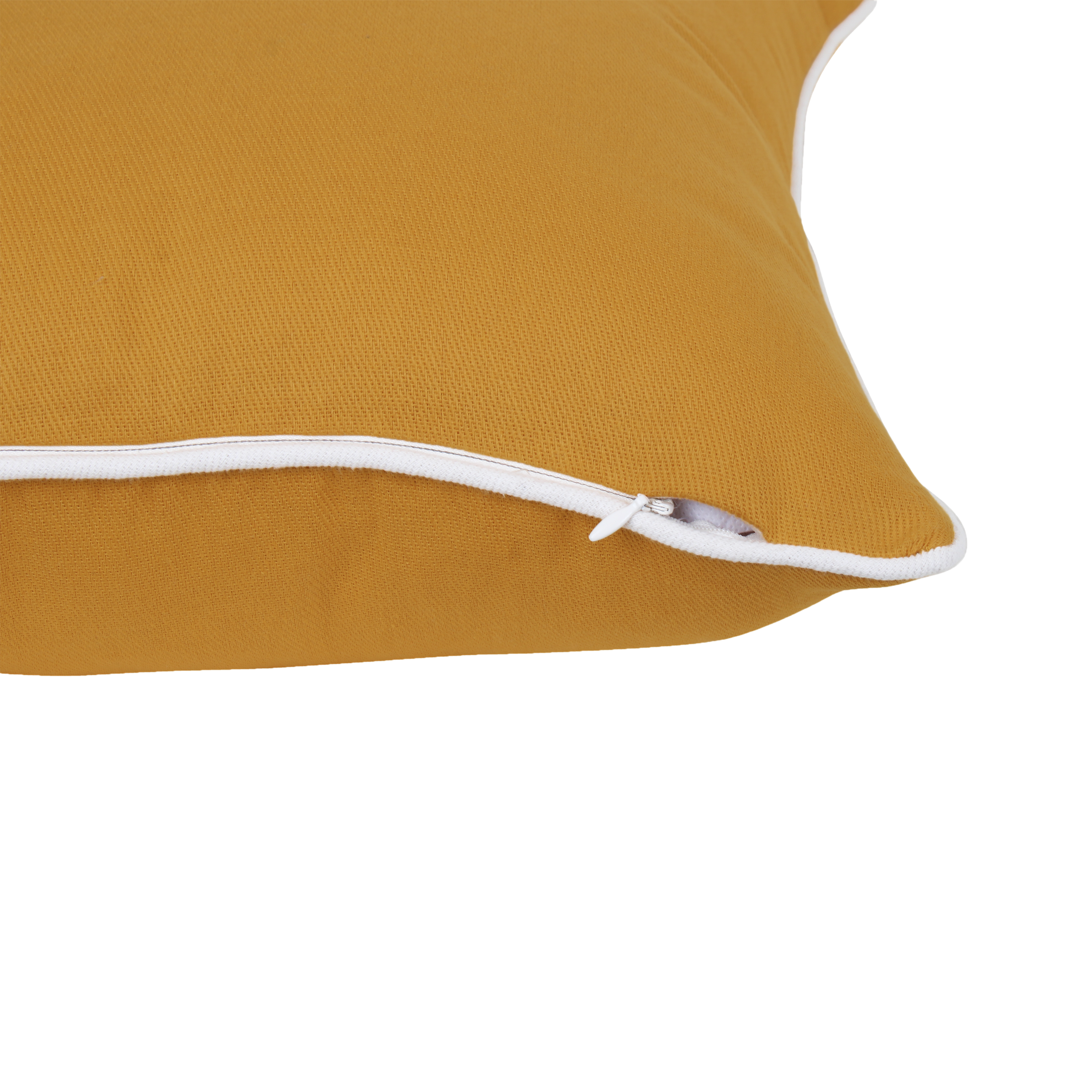 Housse de coussin Kalpe, jaune / doré, 45 x 45 cm, INSPIRE - 9