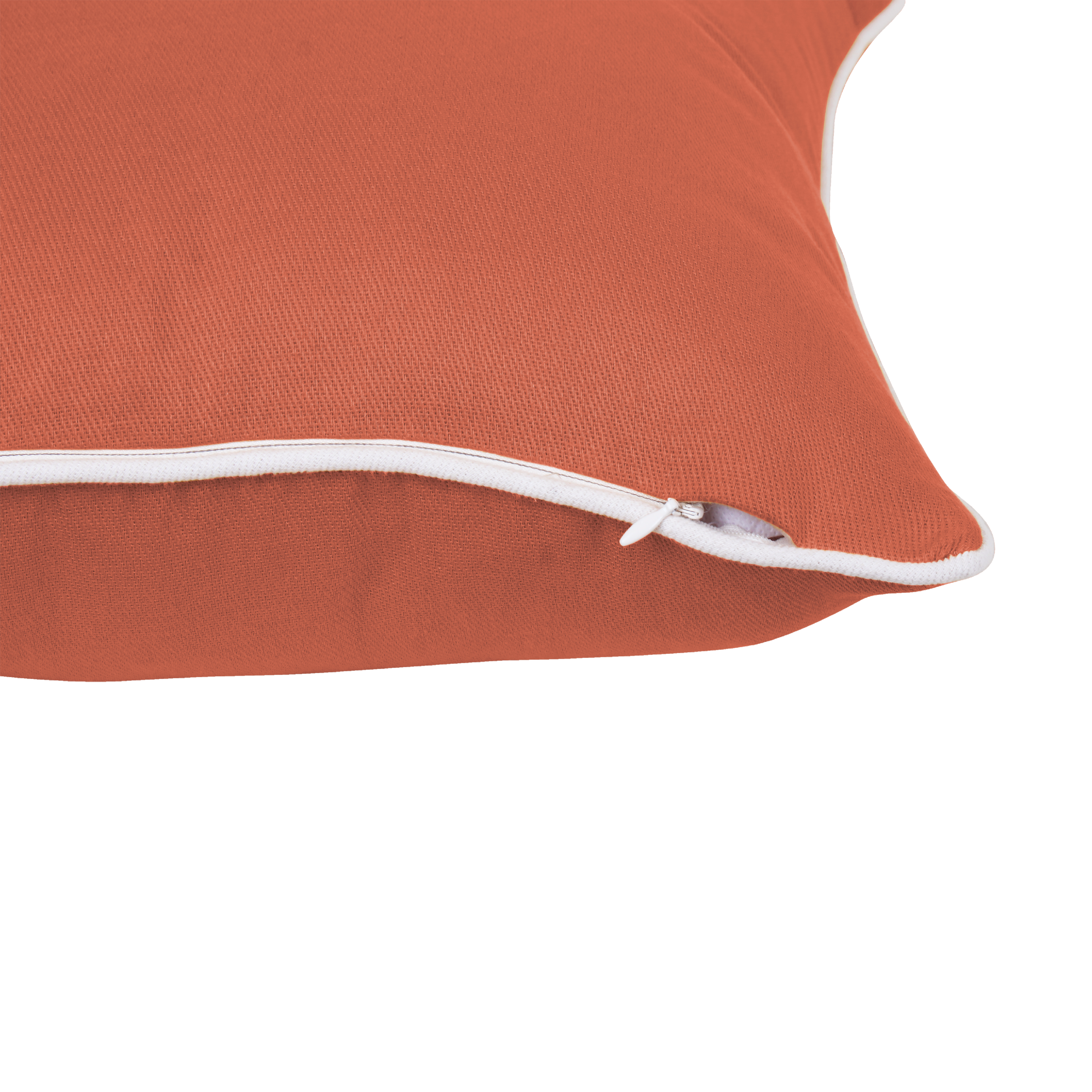 Housse de coussin Kalpe, orange / cuivré, 45 x 45 cm, INSPIRE - 6