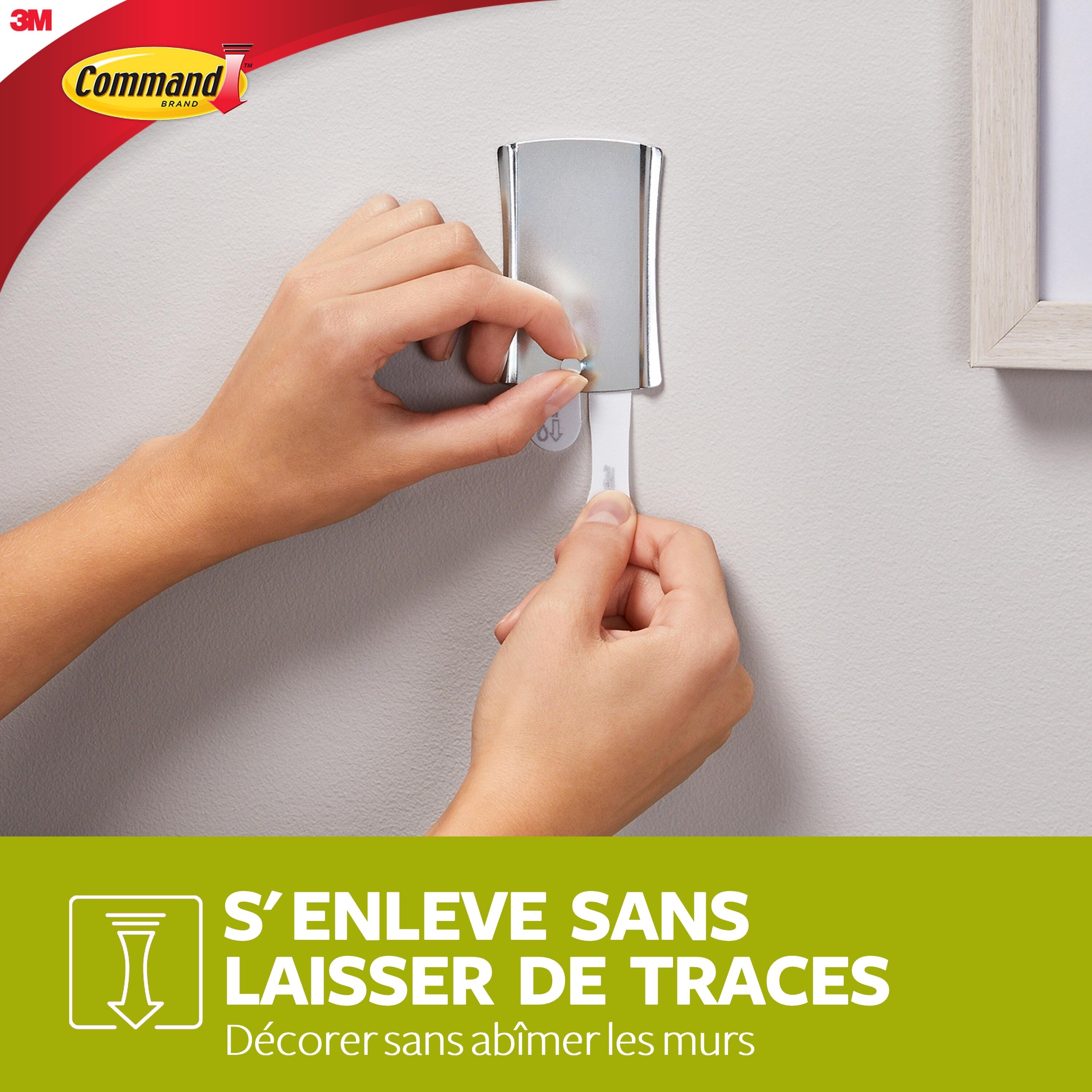 Accroche adhésive enlevable tête de clou métal M pour cadres COMMAND™ - 5