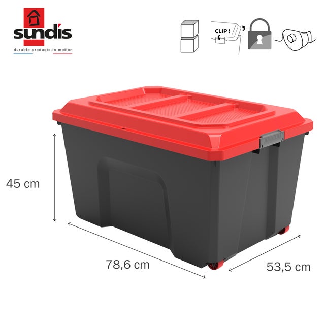 Malle Plastique 200 Litres