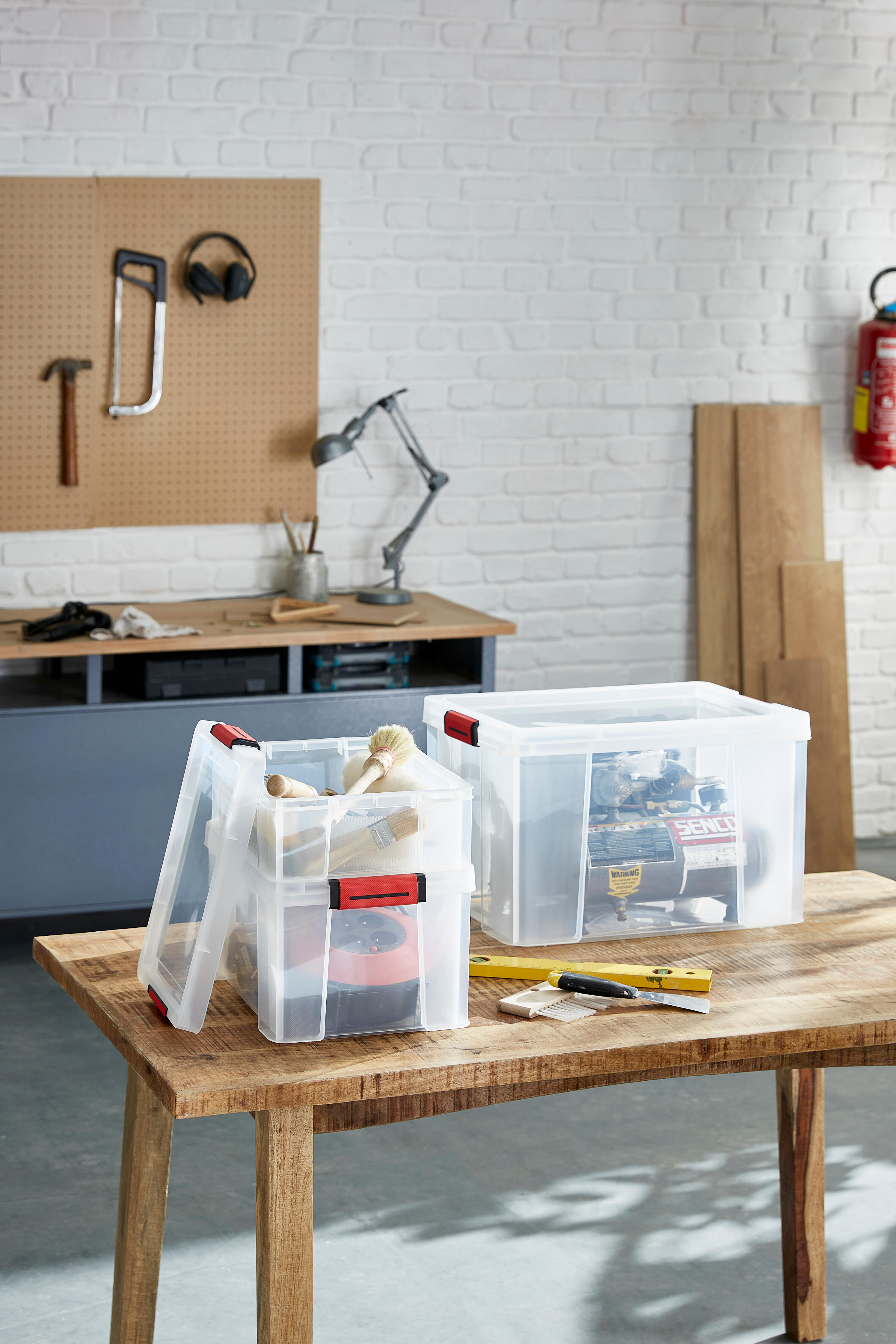 Boite à clip Clip'n Store SUNDIS 45L, l.39 x P.50 x H.32.5 cm - 4