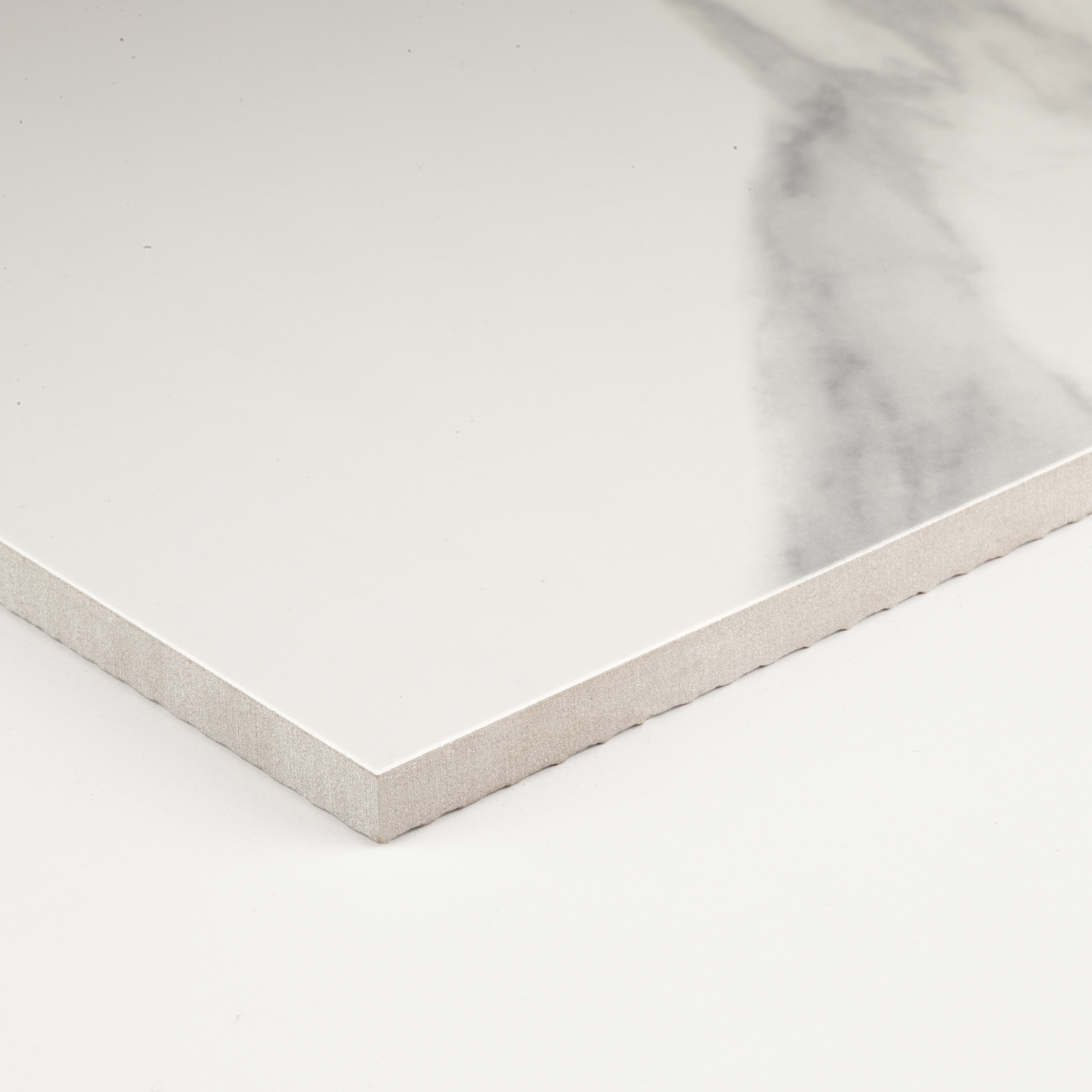 Piastrella da pavimento e rivestimento interno in gres porcellanato 120 x 120 cm rettificato bianco lucido Always traffico intenso (pei 4/5) Sp. 9 mm 1.44 mq - 4