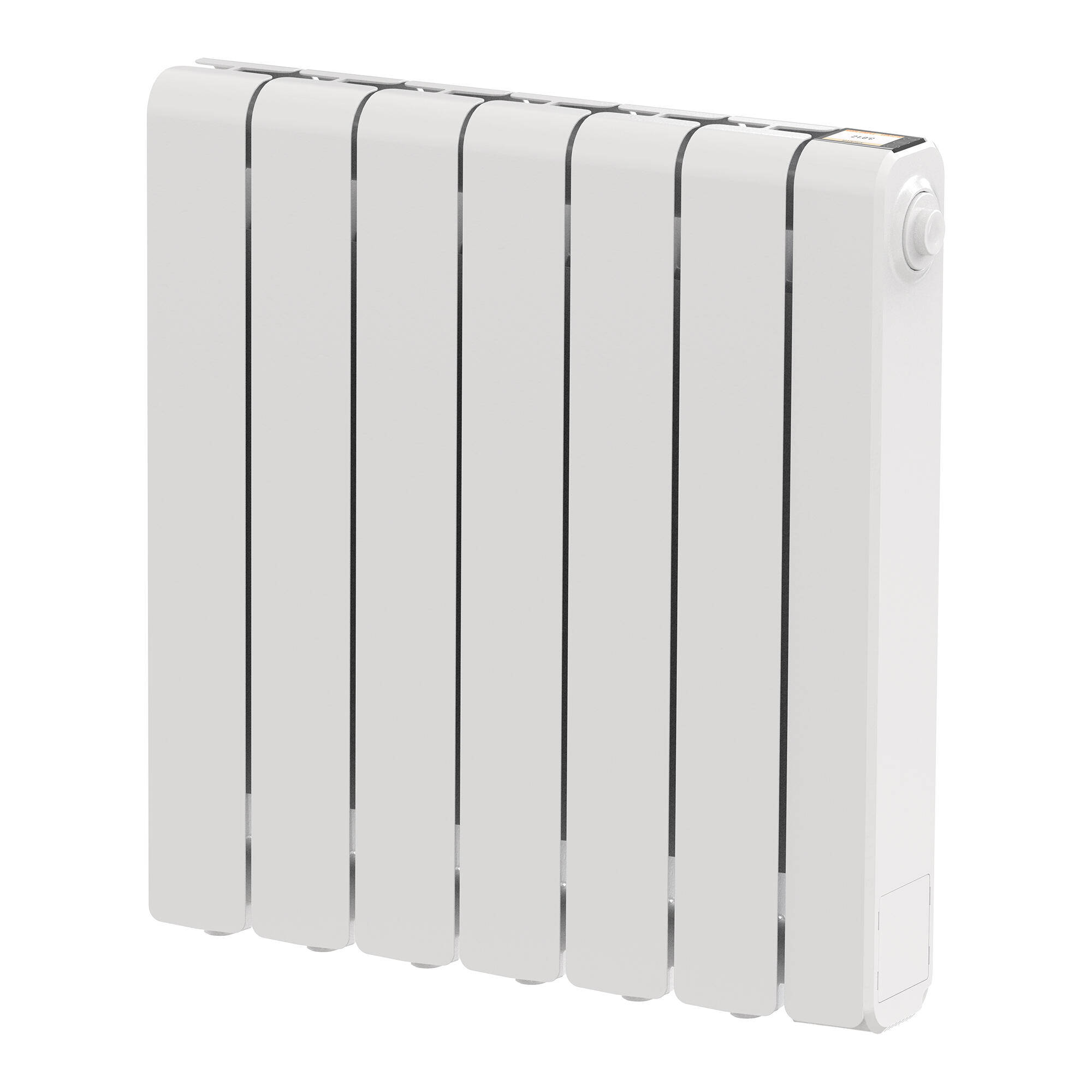 Radiateur électrique connecté à inertie fluide 1000 W EQUATION Murano II blanc - 2