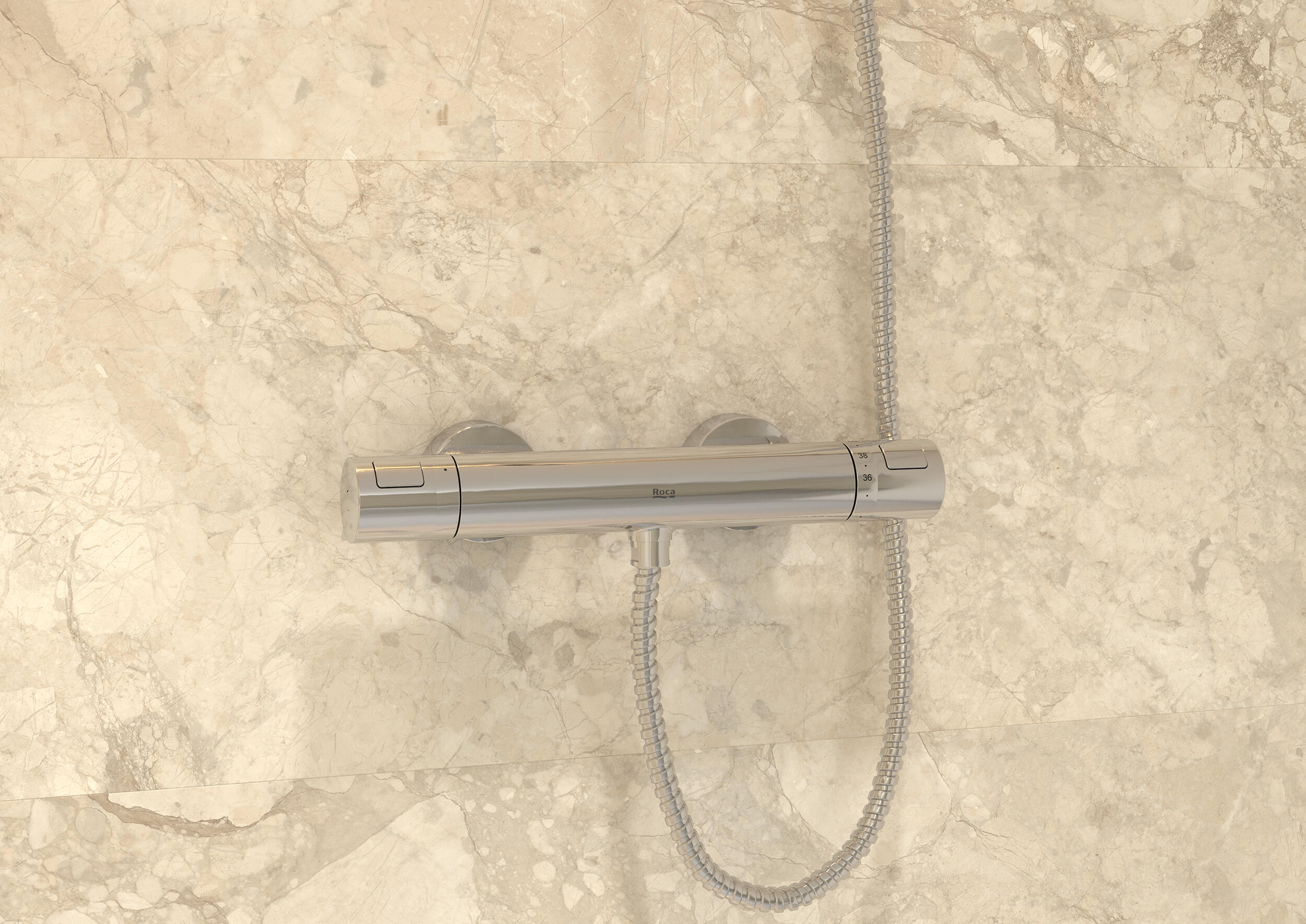 GRIFO TERMOSTATICO DE DUCHA T500 - 2