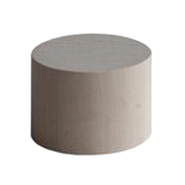 Solido geometrico cilindrico in faggio grezzo ø 50 mm Lunghezza 50 mm
