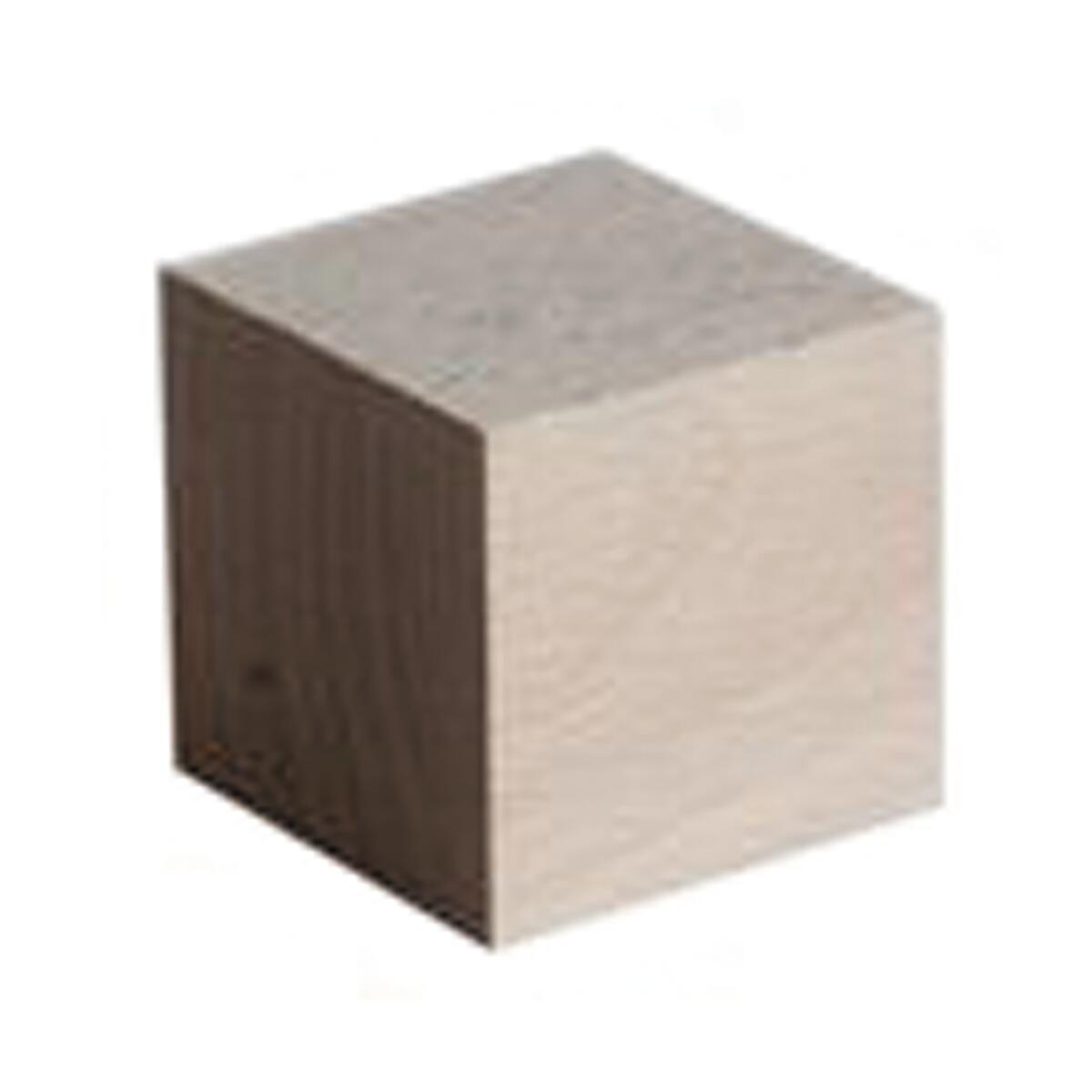 WOOMAX Cubo 50 Blocchi Di Legno Colorati – Gioco Costruzioni Per Bambini, Sicuri, Atossici, Stimolanti