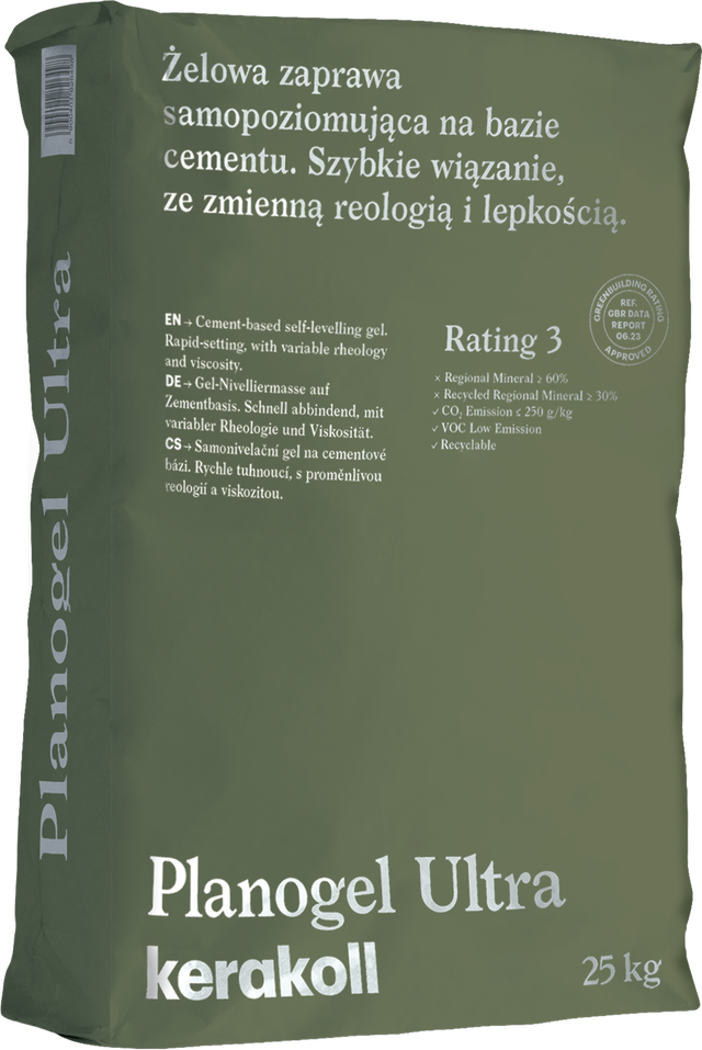 Żelowa zaprawa samopoziomująca Kerakoll PLANOGEL ULTRA 25 kg