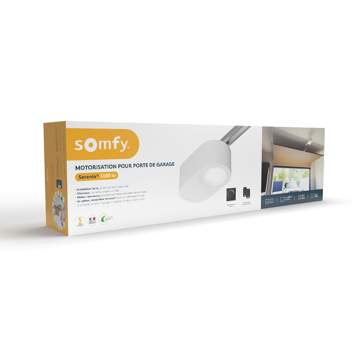 Moteur de porte de garage Serenia 1100 io, Somfy - 6