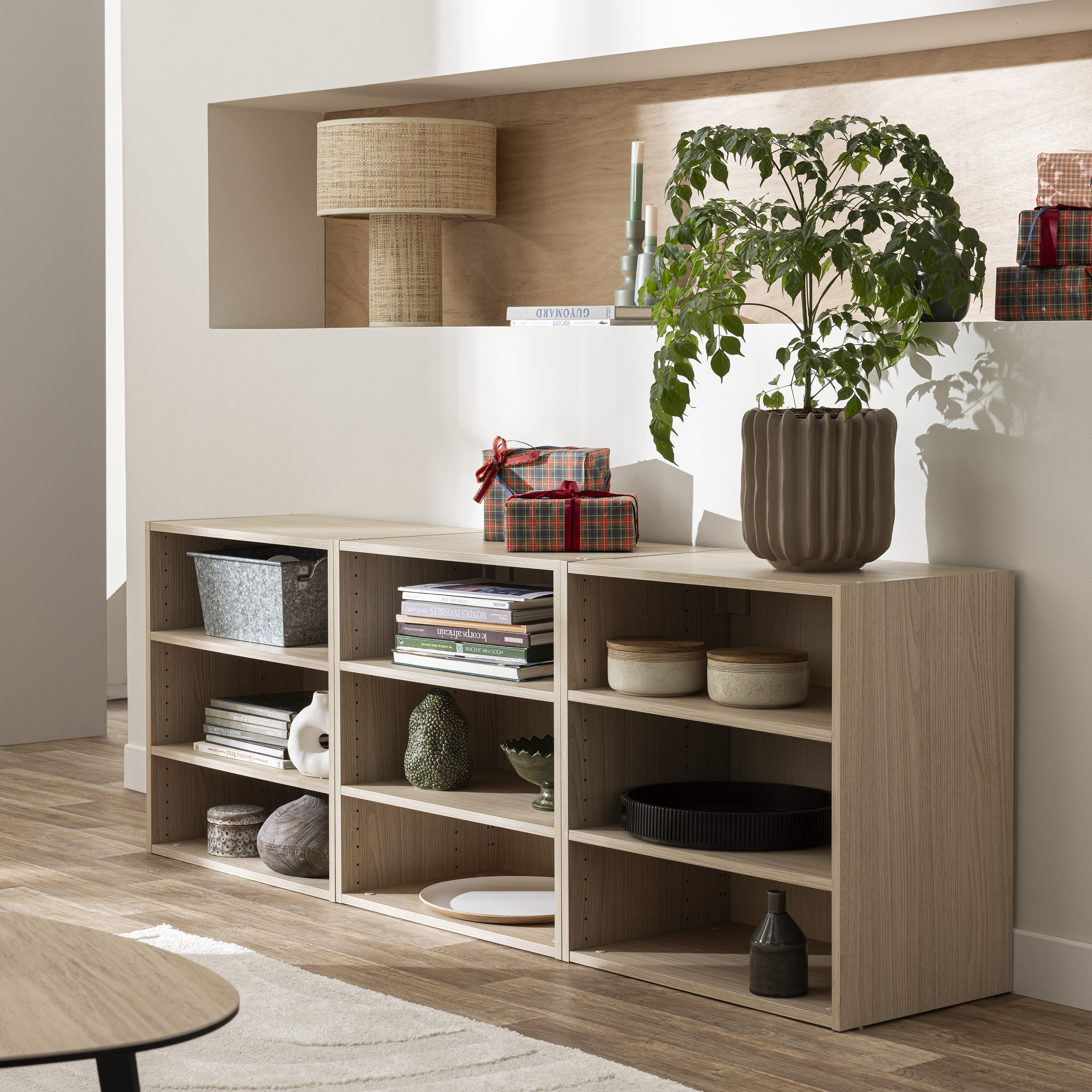 Móvel inferior Spaceo Evo'M 60x38x64cm carvalho - 8