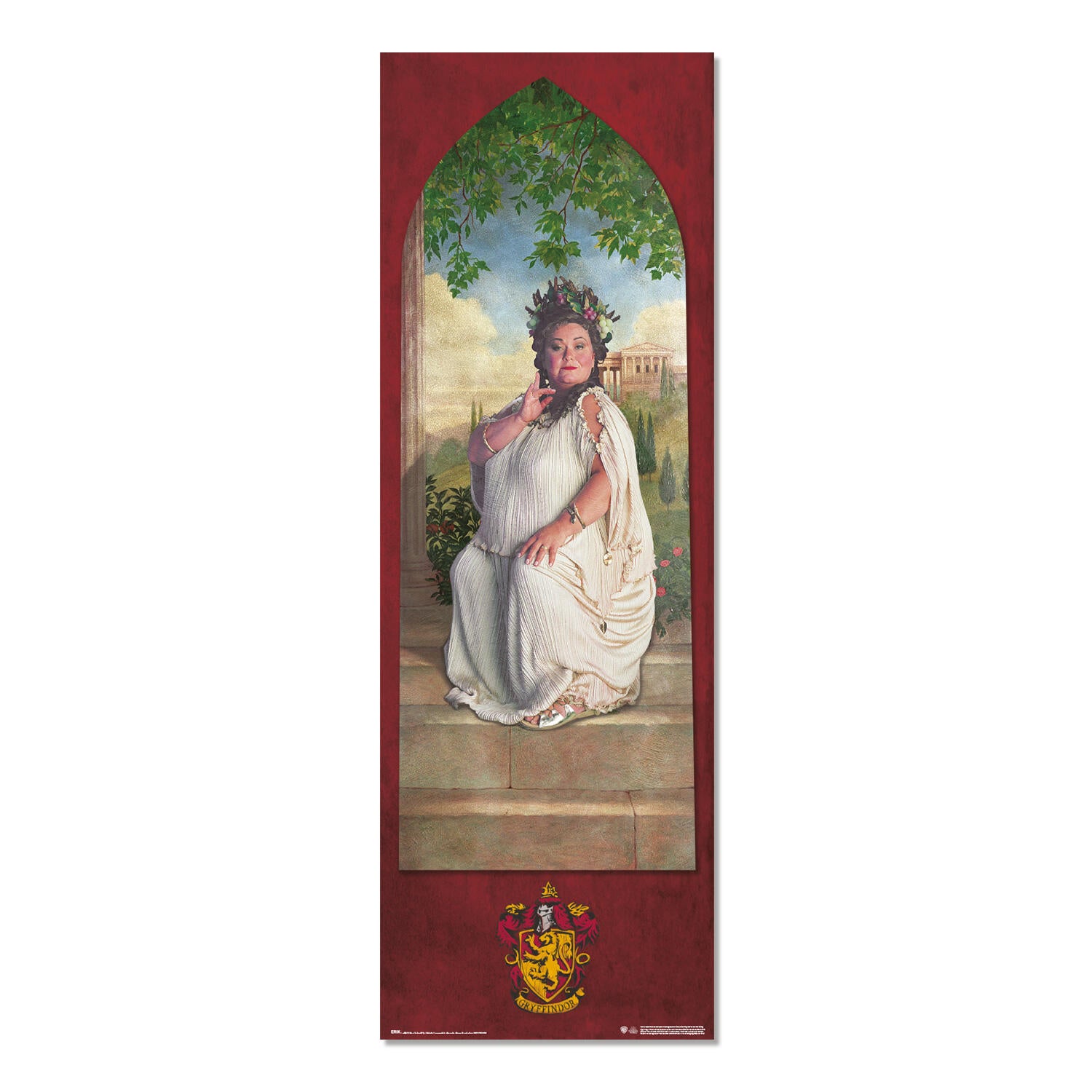 Póster Cine rectangular de 53 x 158 cm. Papel Harry Potter Gryffindor Password multicolor - 2