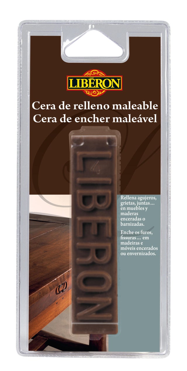 Cera Liberon Bisonte Nero Smalto Per Legno 500ml - Protezione Mobili Acero M17