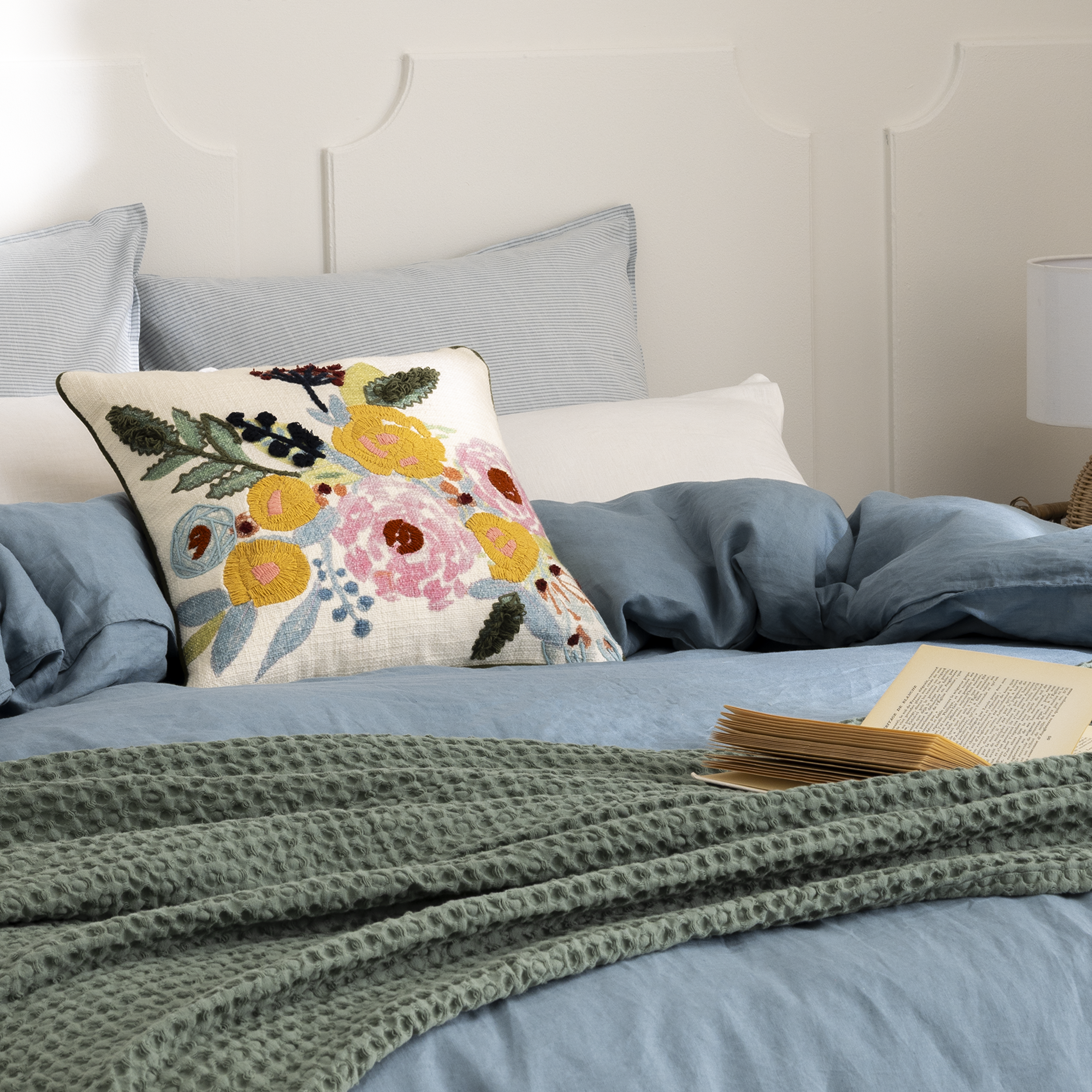 Almofada Pares 45x45cm multicor Inspire - 9