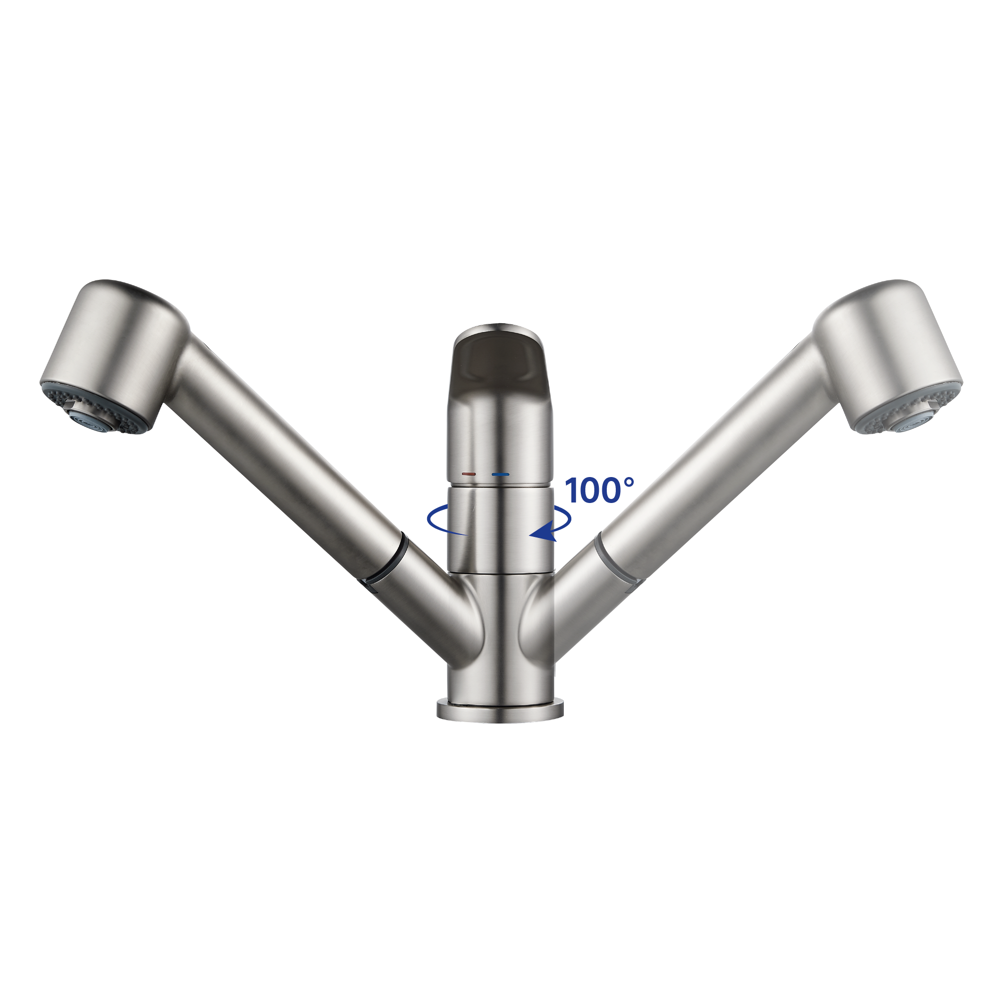 Mitigeur de cuisine façon inox, Kemi, DELINIA - 7