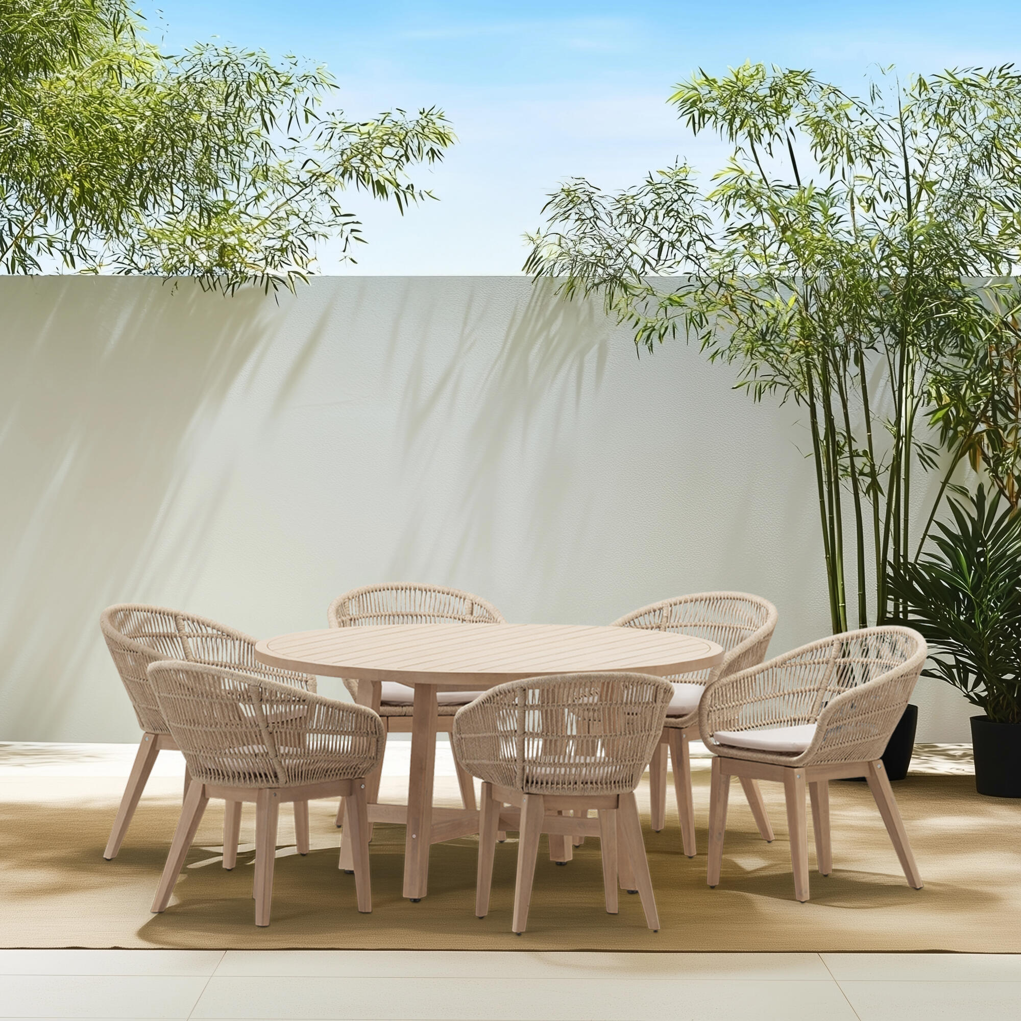 Conjunto de comedor de jardín Provenza - 1