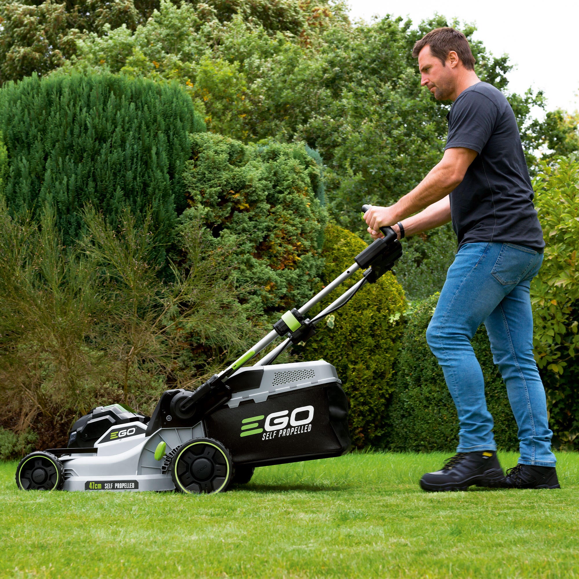 Tagliaerba a batteria a velocità regolabile Rasaerba a batteria EGO LM 1903 E-SP 56V L 47 cm, 1 batteria inclusa - 4