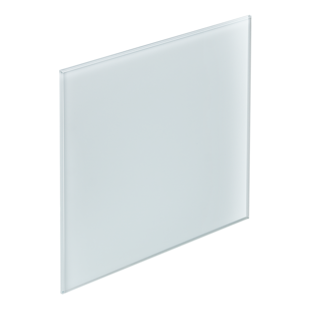Front do kratki wentylacyjnej TRAX 125 mm biały szkło EQUATION