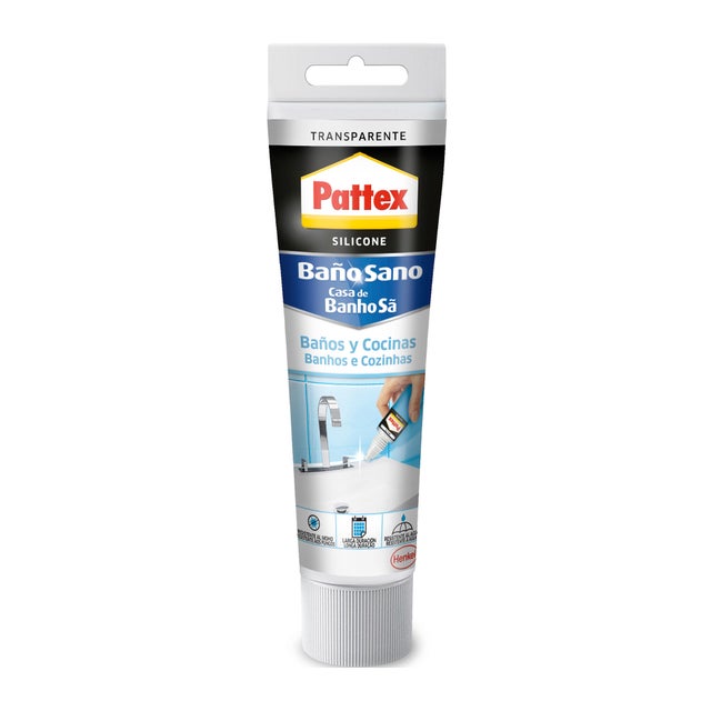 Silicone para WC Pattex 50ml transparente